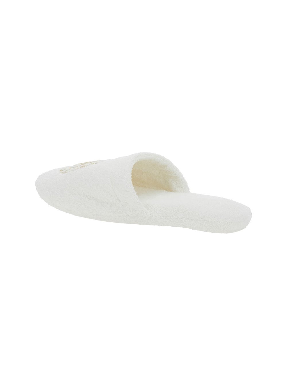 Versace Home Tech Fabric Slipper — White, view 3