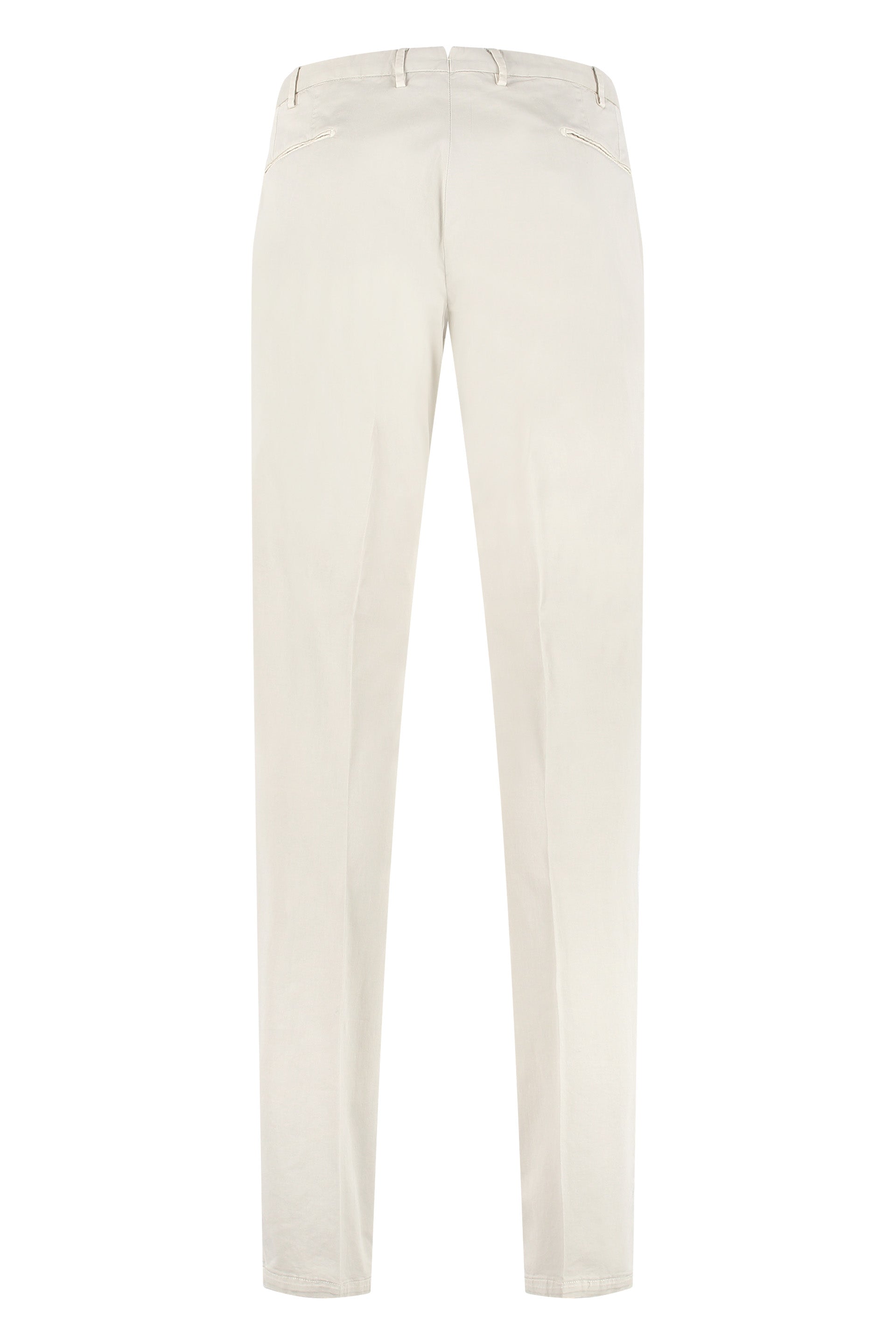 The Alphabet Cotton Stretch Chinos — Cream, view 2
