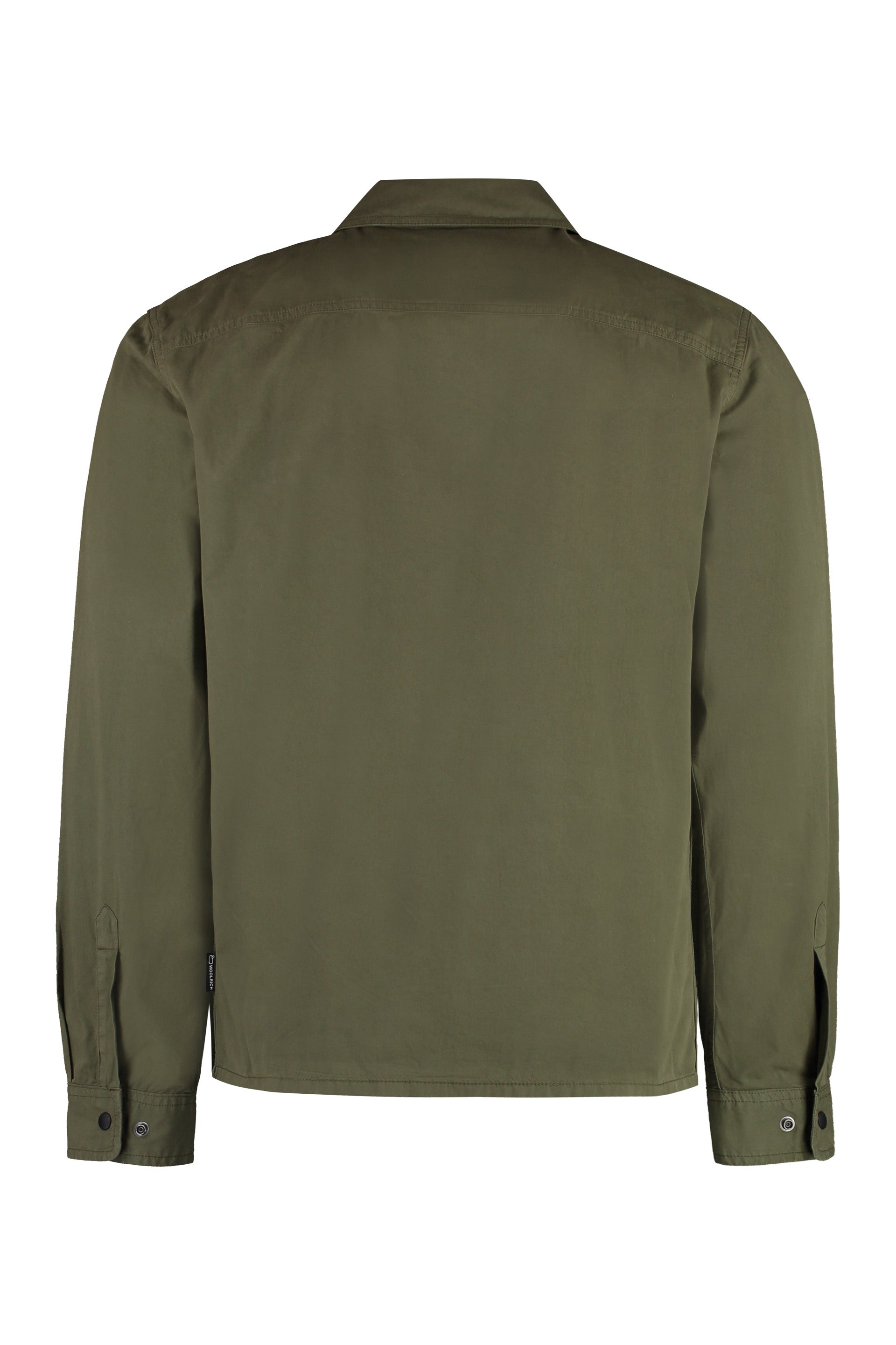 Woolrich Cotton Overshirt — Green by Woolrich