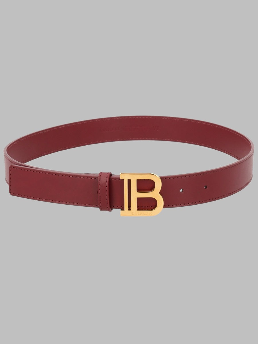 Balmain Leather Belt — Brown by Balmain