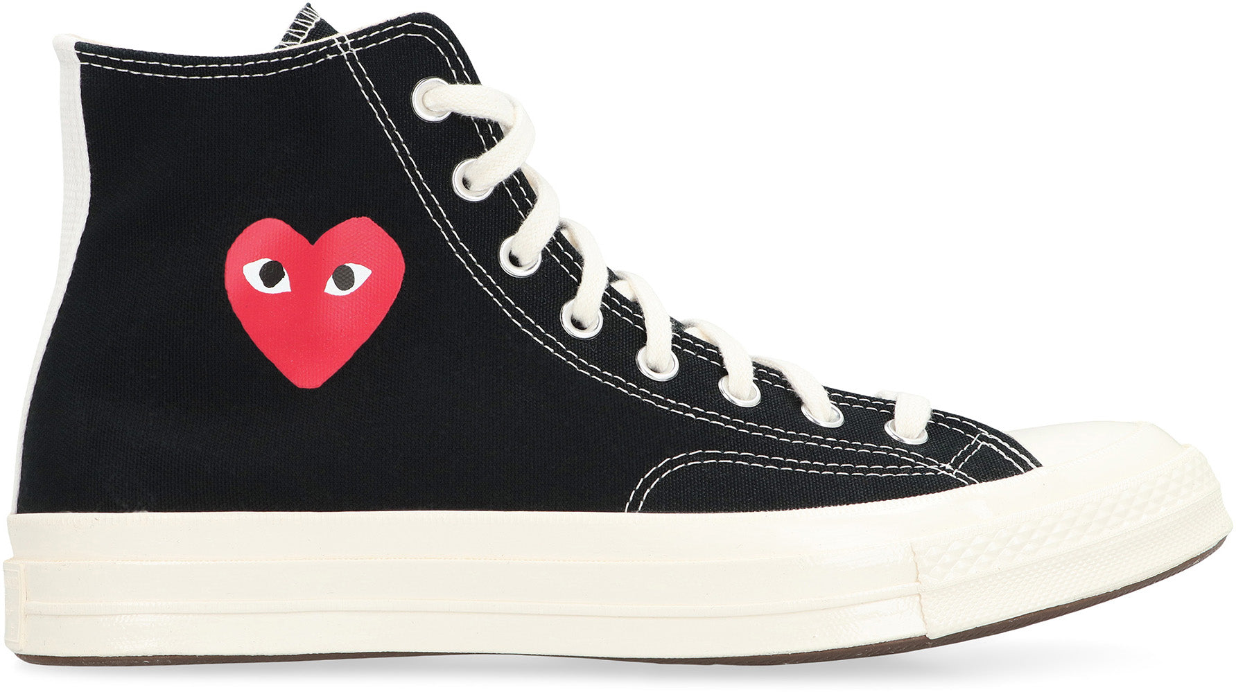 Comme Des GarçOns Play Chuck 70 Sneaker — Black, view 2