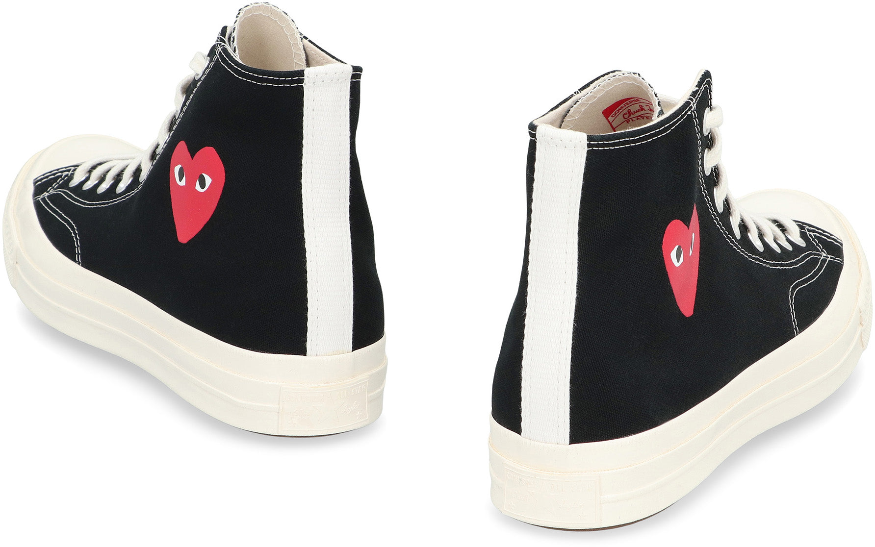 Comme Des GarçOns Play Chuck 70 Sneaker — Black, view 4