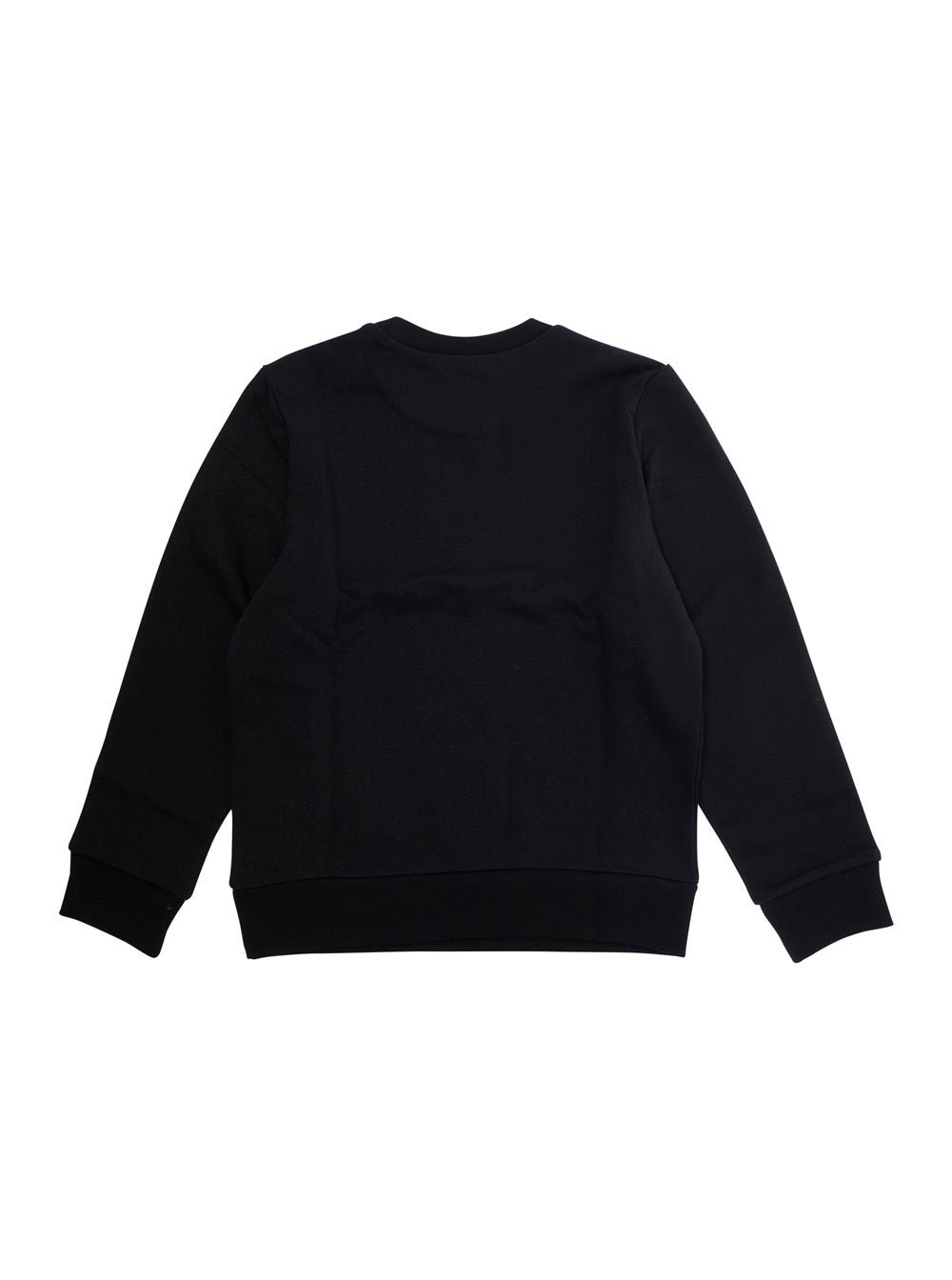 Nº21 Logo-Print Cotton Sweatshirt — Black, view 2