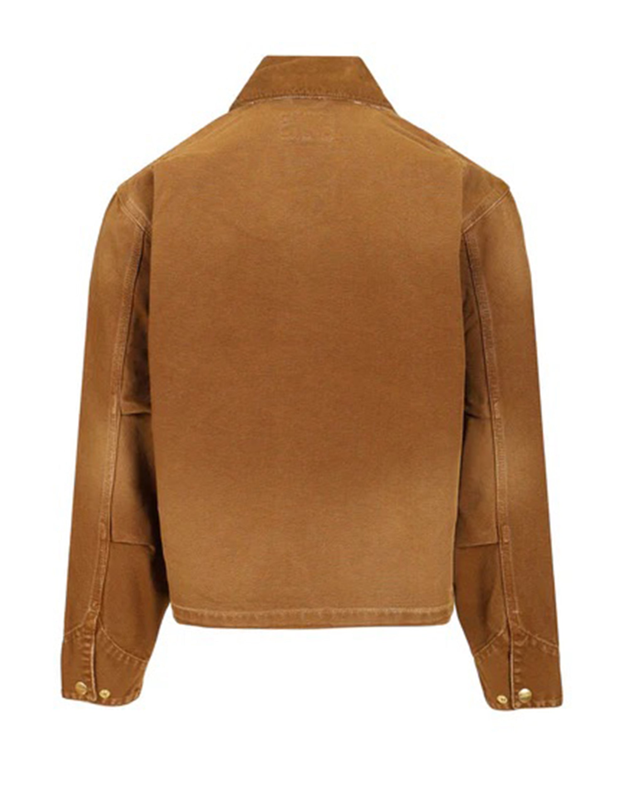 Carhartt Wip Heavy Dearborn Canvas Jacket — Brown, view 2