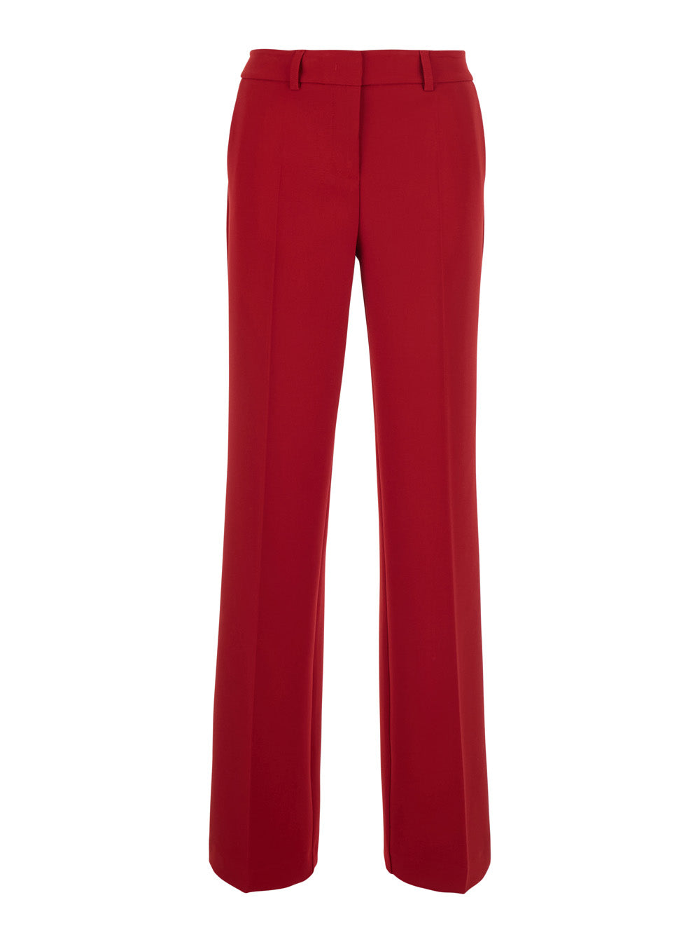 Leplain High-Waist Trousers — Red by Leplain