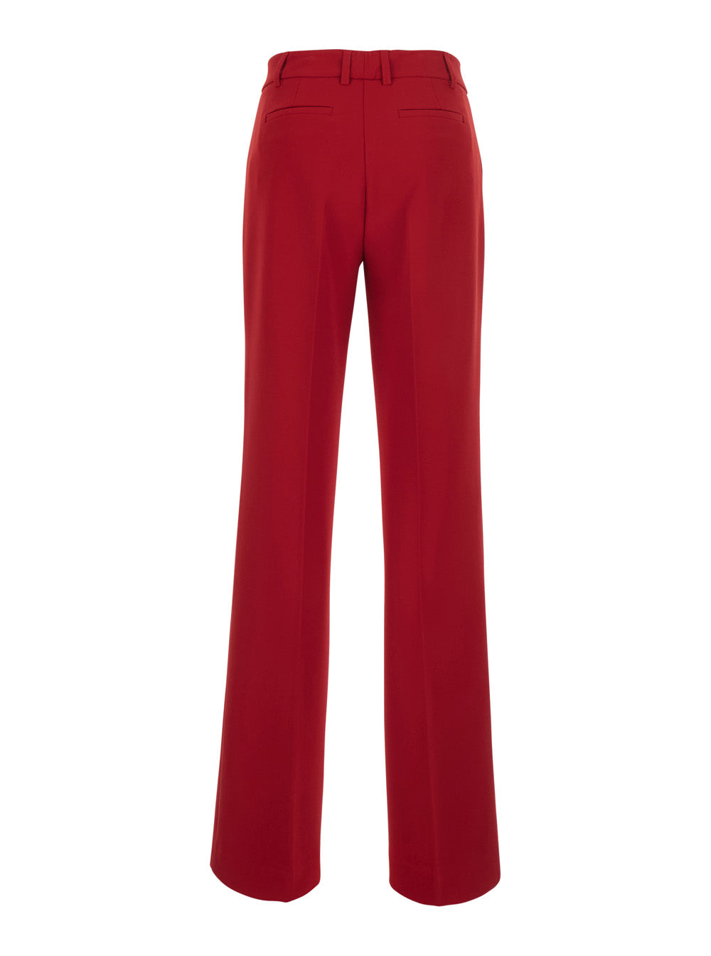 Leplain High-Waist Trousers — Red, view 2