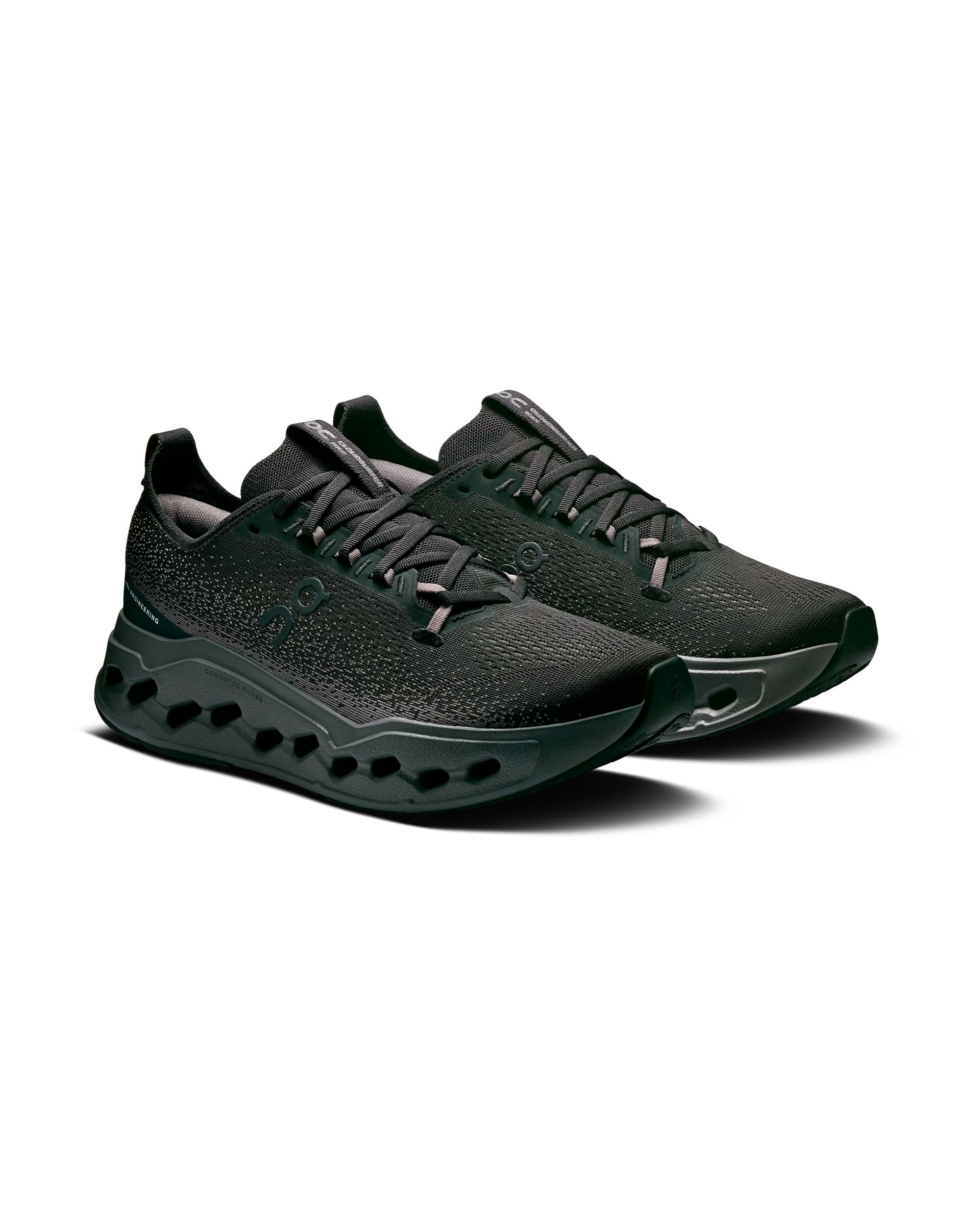 On Running Cloudzone Sneaker — Black, view 2