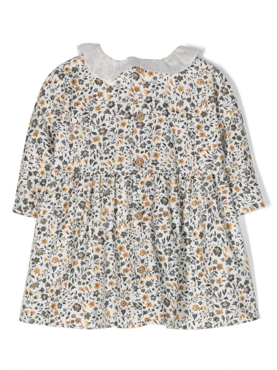 Teddy & Minou Flowers Dress — Green by Teddy & Minou