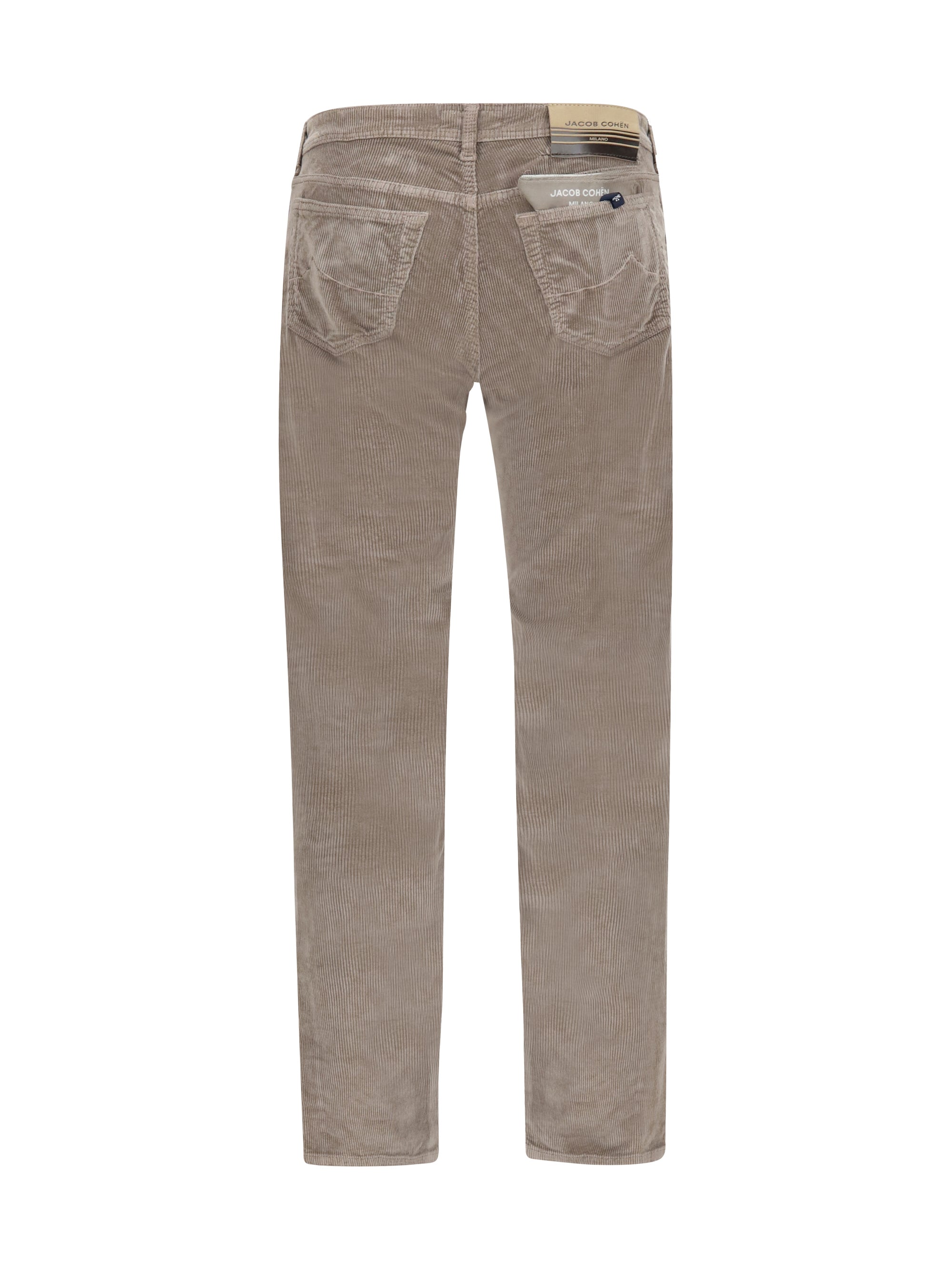 Jacob CohëN Corduroy Trousers — Beige, view 2