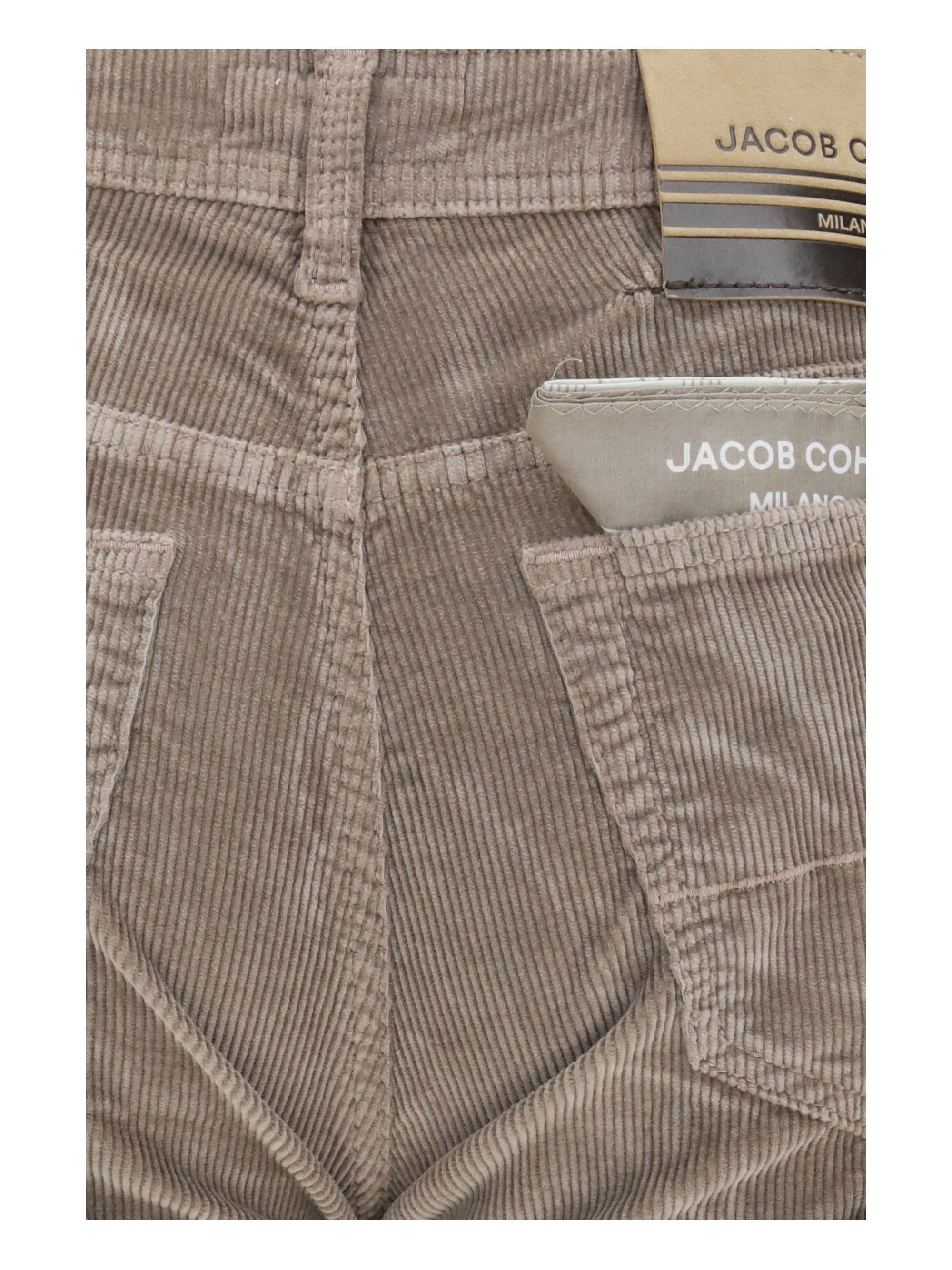 Jacob CohëN Corduroy Trousers — Beige, view 3