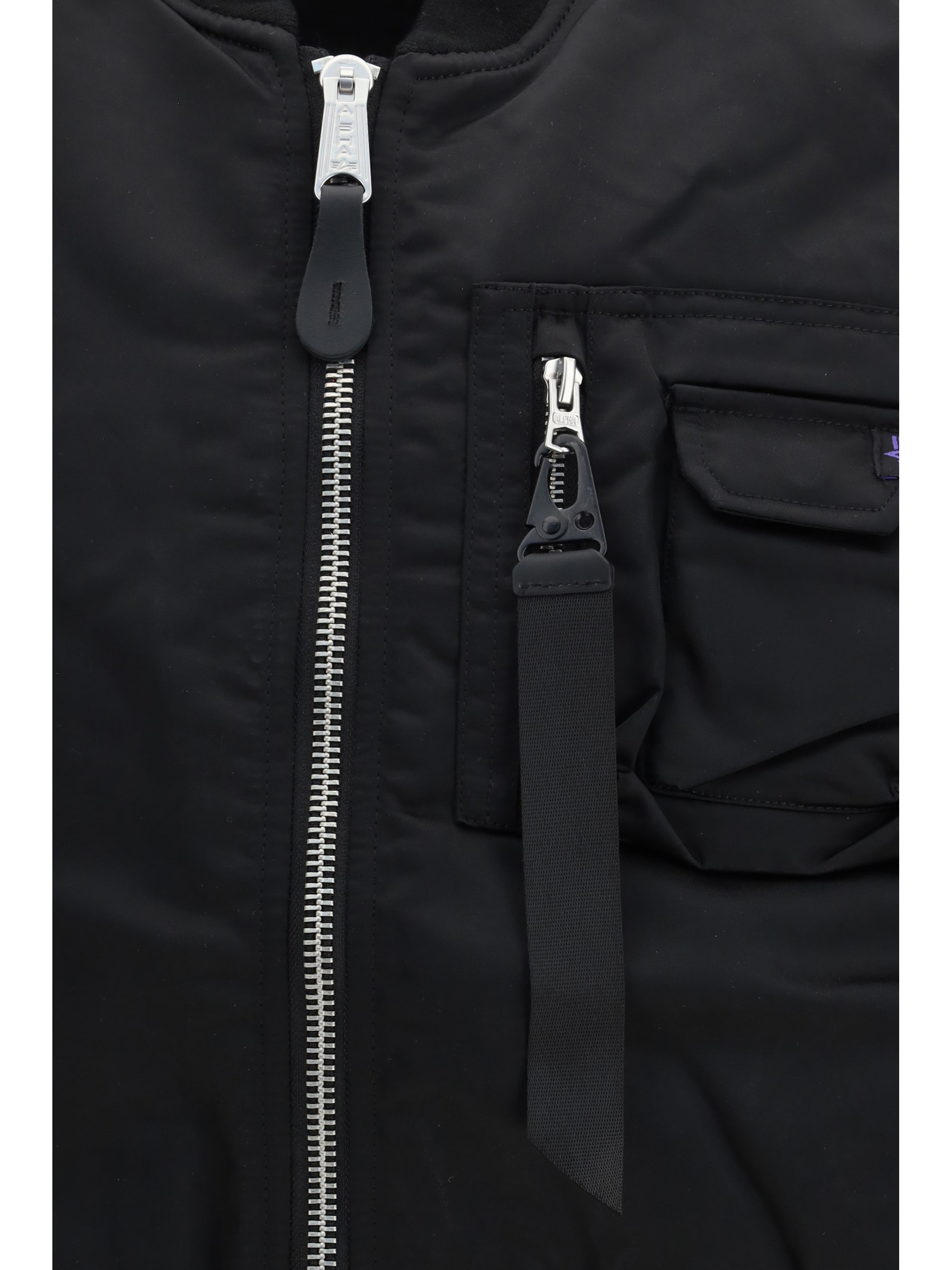 Alpha Industries Vest — Black, view 3