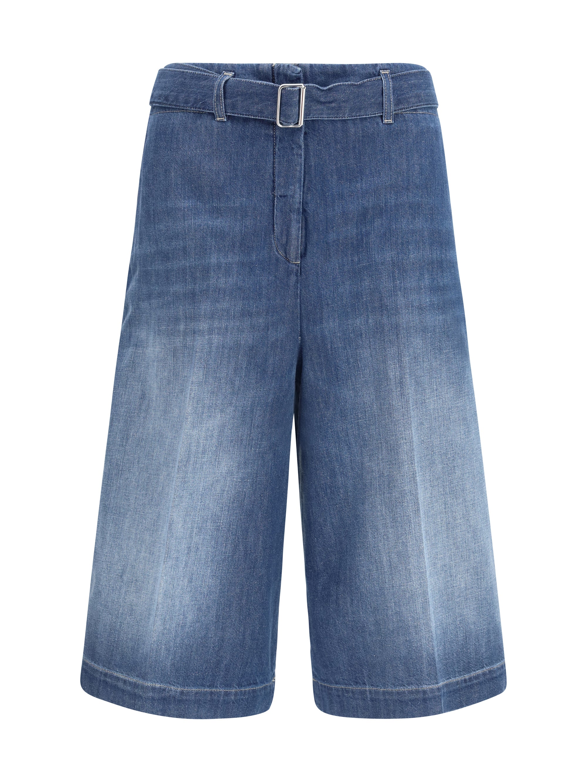 True Royal Cotton Tailored Shorts — Blue, view 3