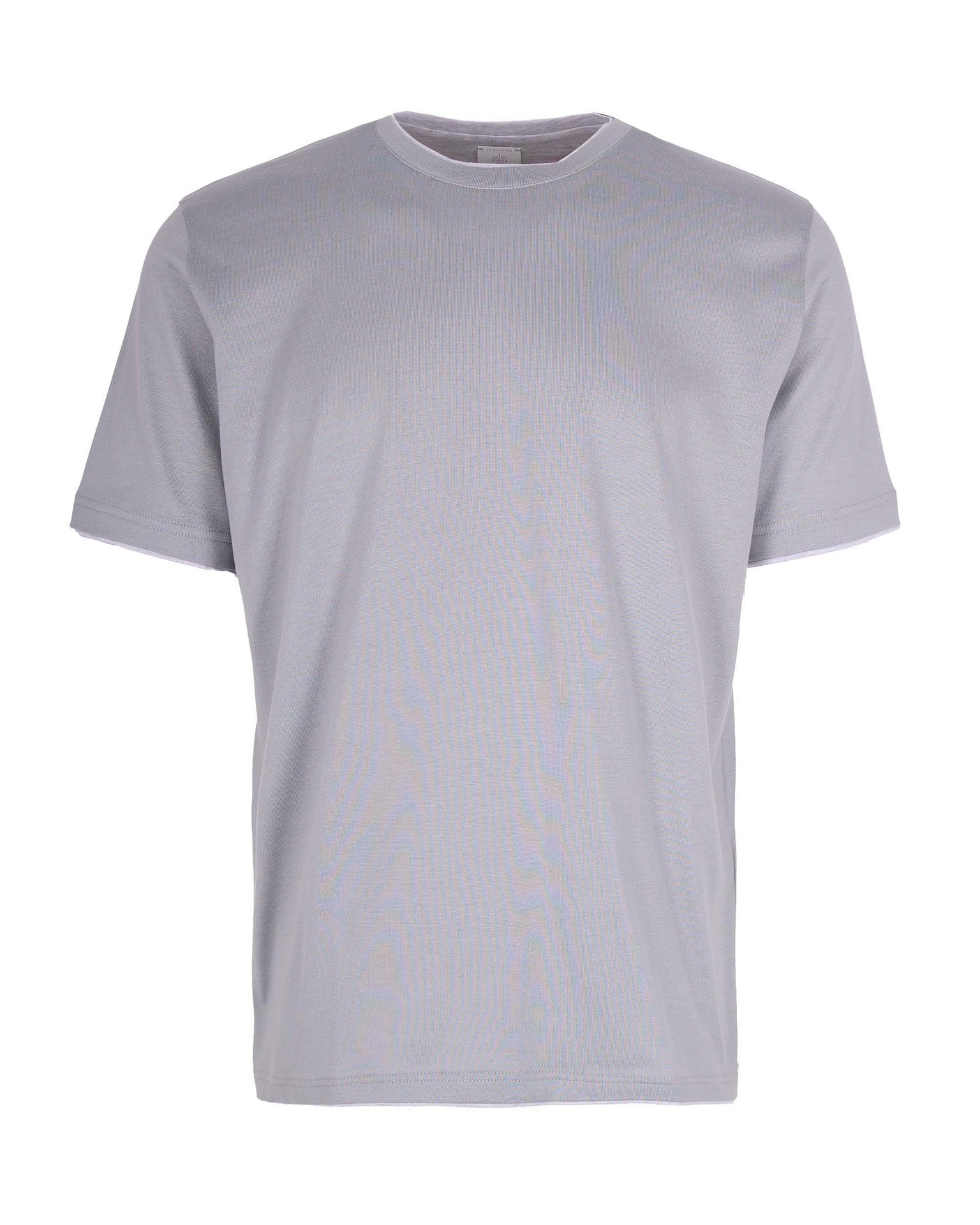 Eleventy Cotton Crew-Neck T-Shirt — Gray by Eleventy