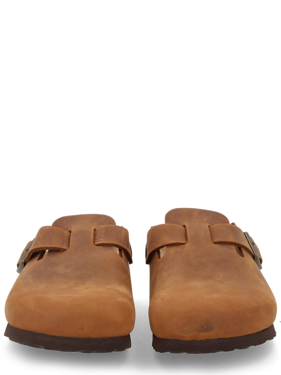 Birkenstock Boston Sandal — Brown by Birkenstock