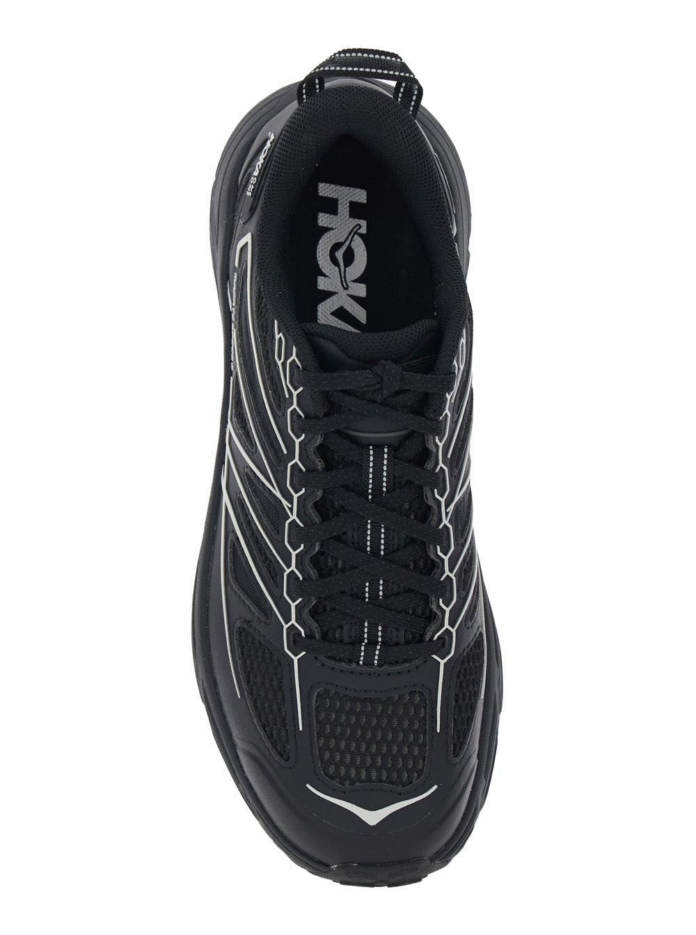 Hoka Mafate Speed Sneaker — Black, view 4
