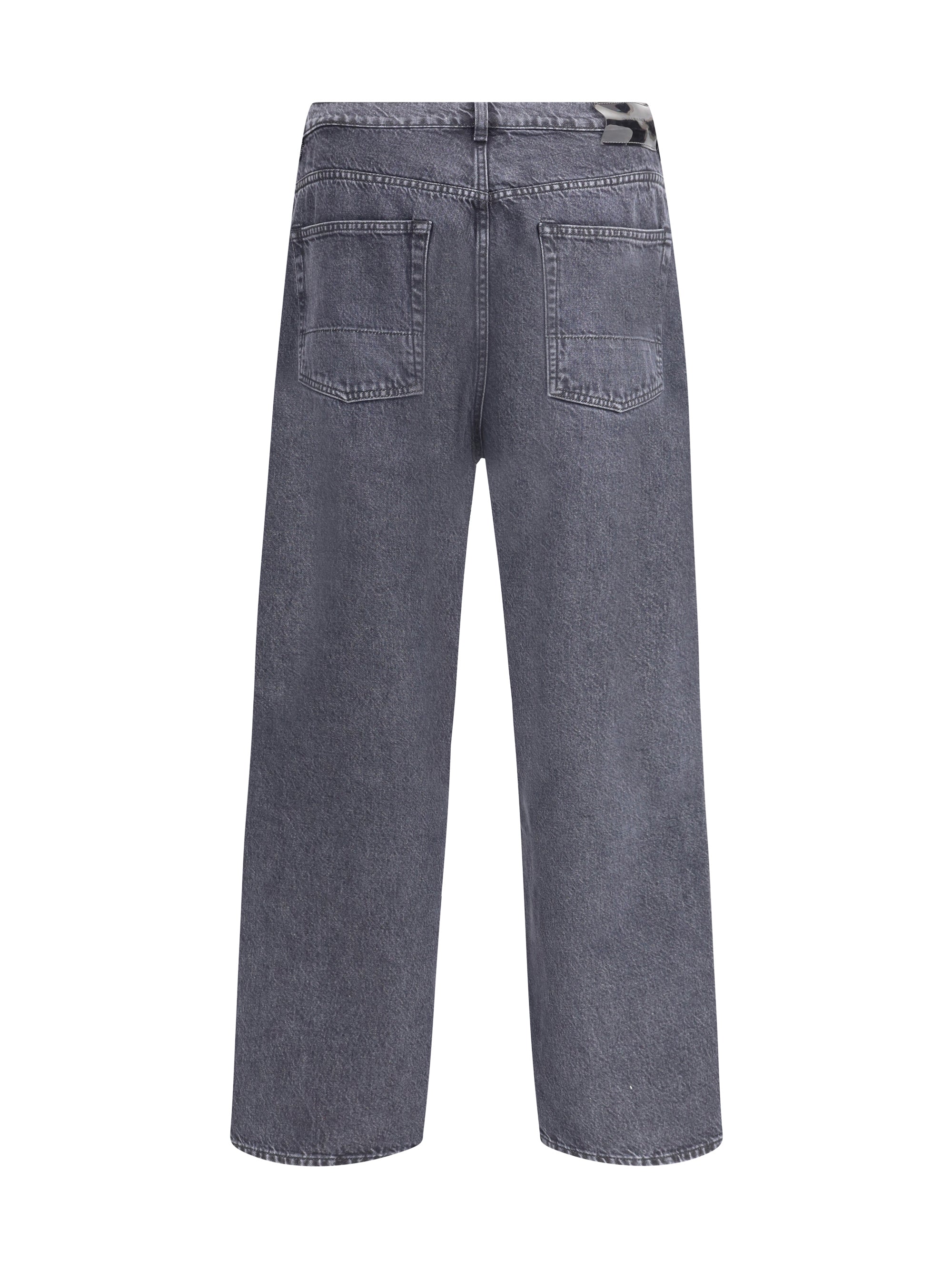 Our Legacy Loose-Fit Denim Jeans — Gray by Our Legacy