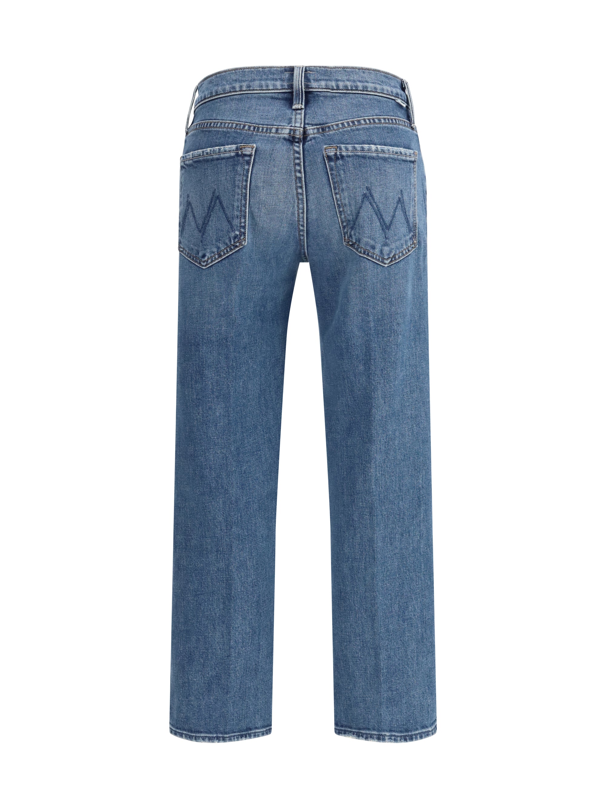 Mother Rambler Jeans — Blue, view 2