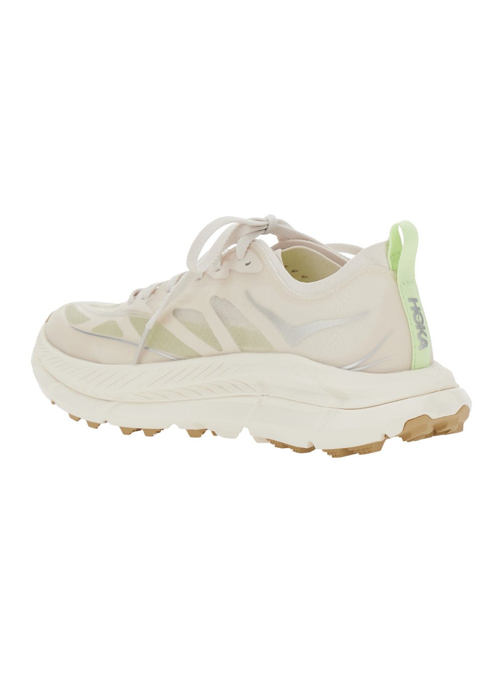 Hoka Mafate Speed 4 Lite Sneakers — White, view 3