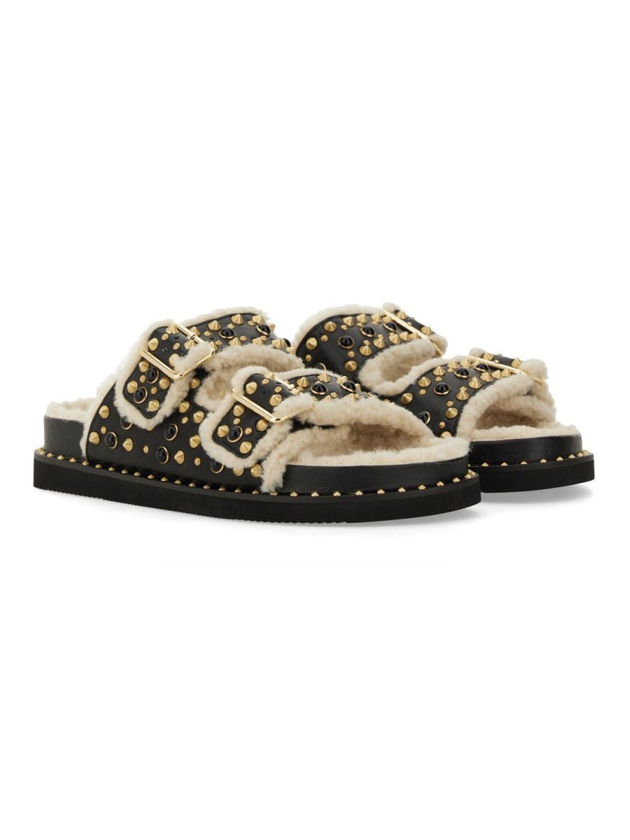 Ash Utah Bis Sandal — Black by Ash