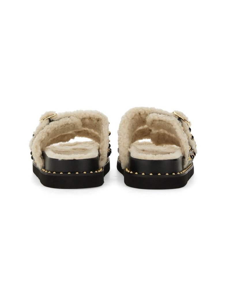 Ash Utah Bis Sandal — Black, view 2