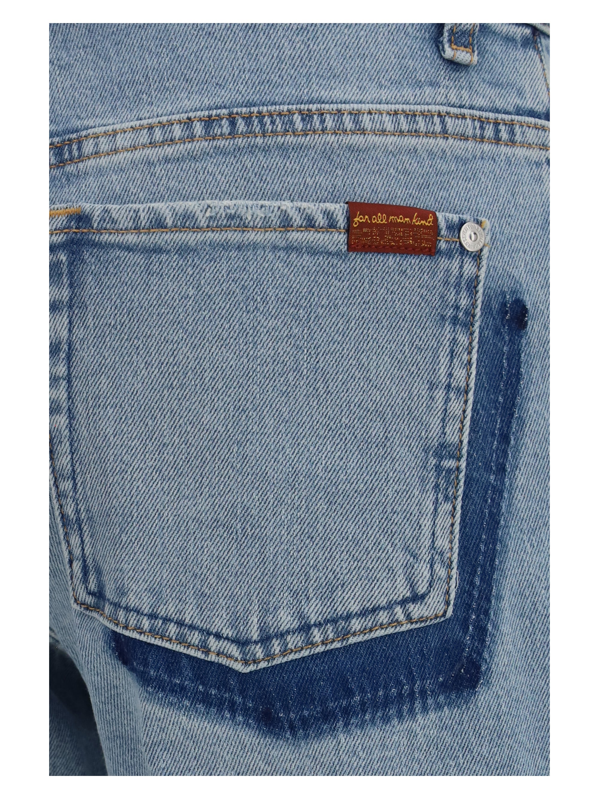7 For All Mankind Calie Jeans — Blue by 7 For All Mankind