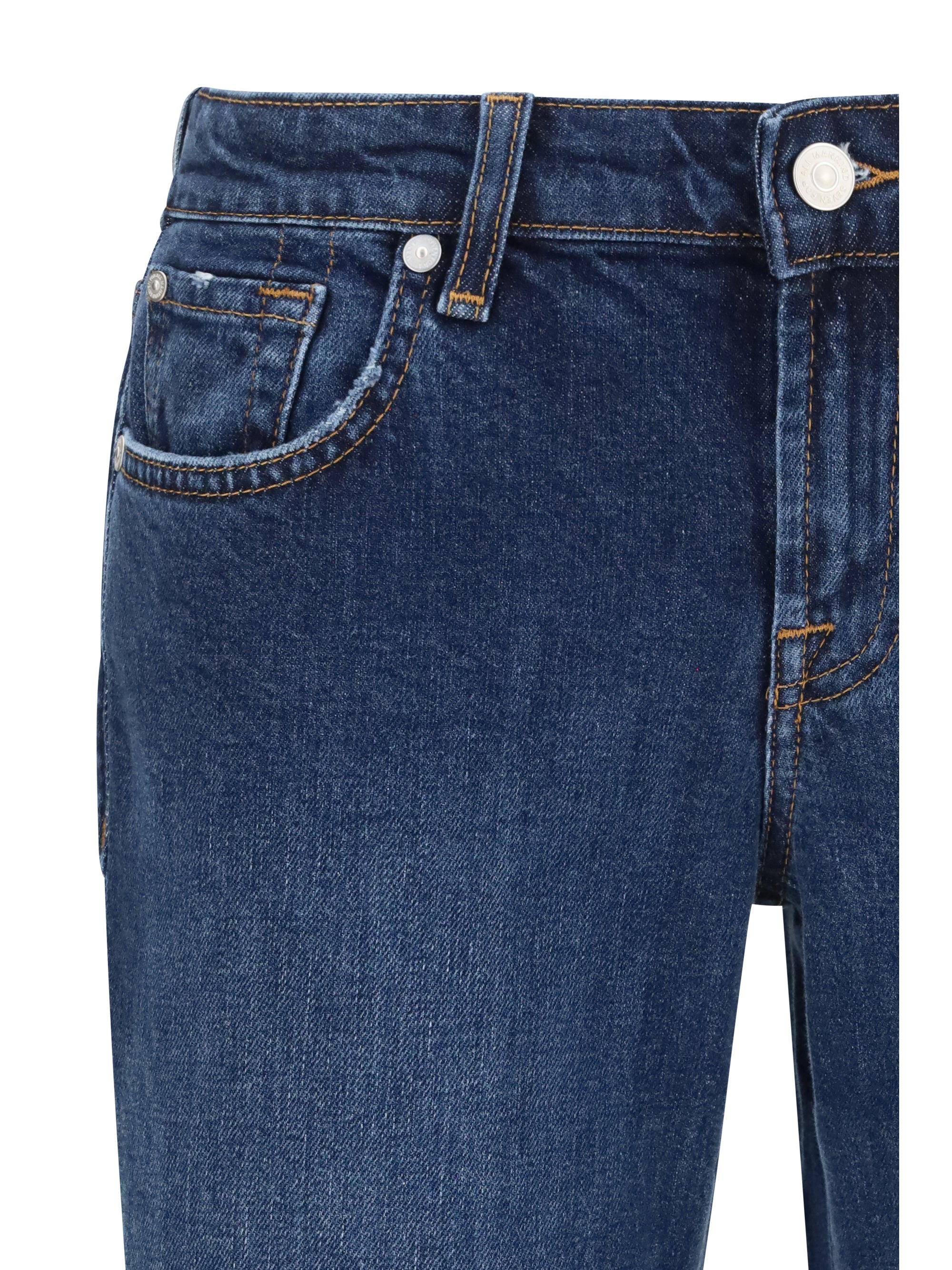 7 For All Mankind Low-Rise Flared Jeans — Blue by 7 For All Mankind