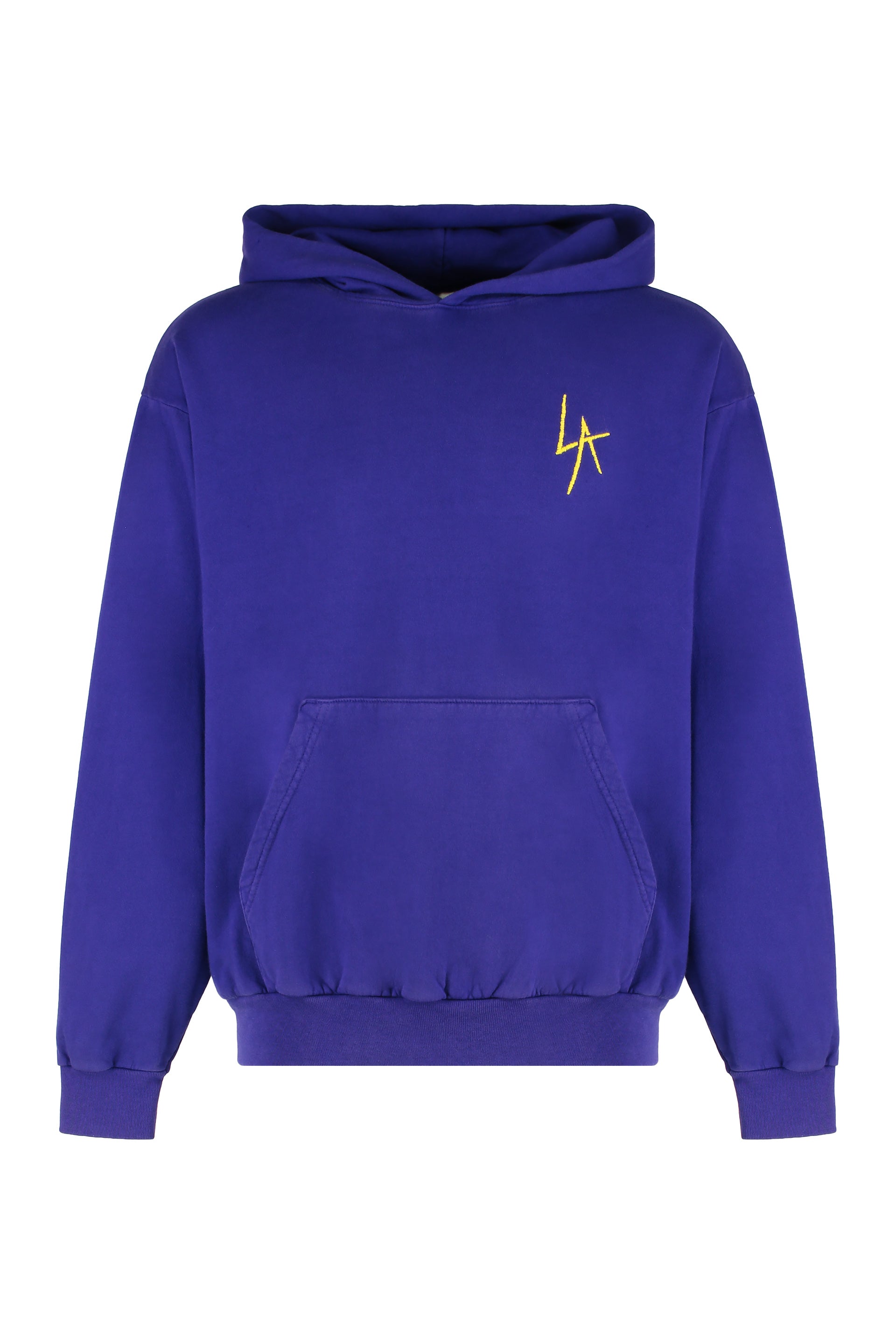 Local Authority Cotton Hoodie — Purple by Local Authority