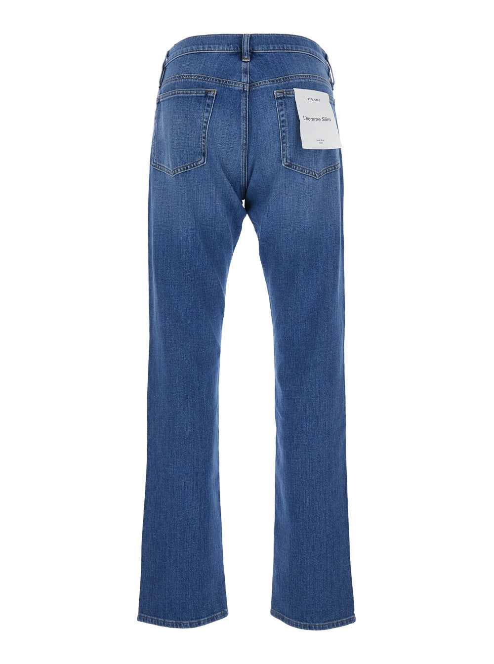 Frame L'Homme Slim Jeans — Blue, view 2