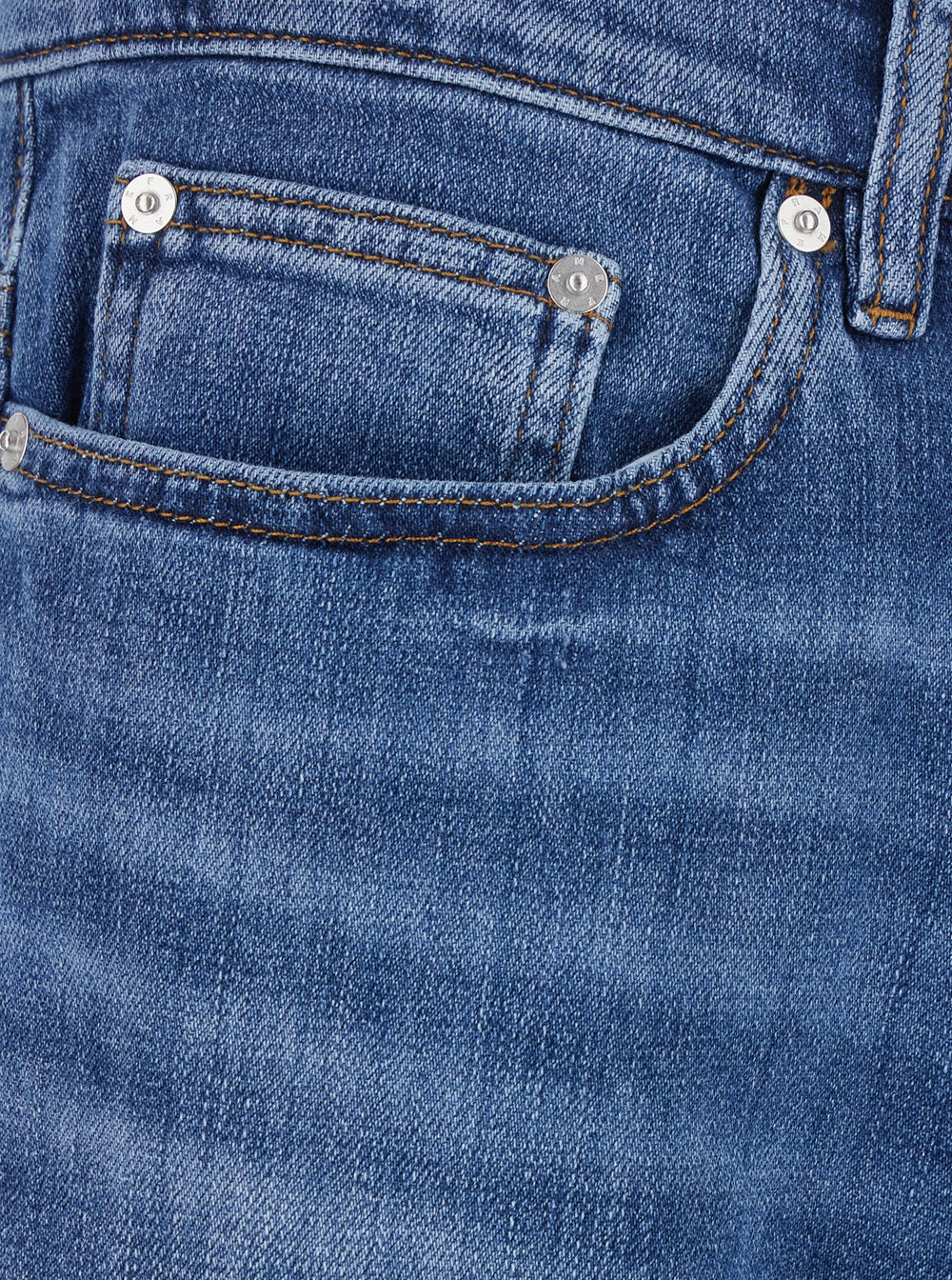 Frame L'Homme Slim Jeans — Blue, view 3