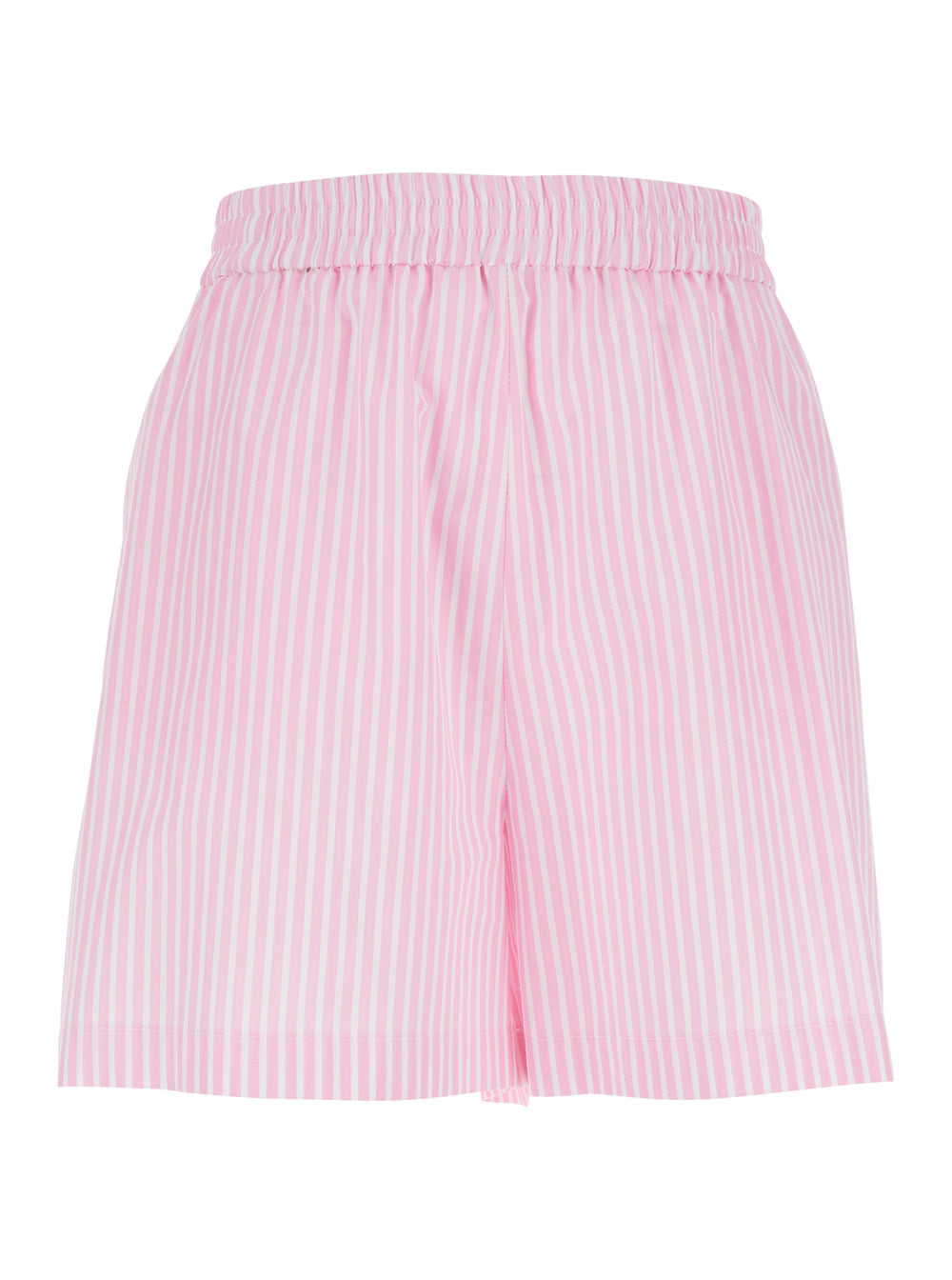Leplain Striped Shorts — Pink by Leplain