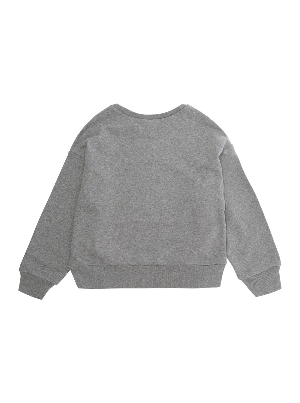 Nº21 Cotton Logo-Lettering Crewneck Sweatshirt — Gray, view 2