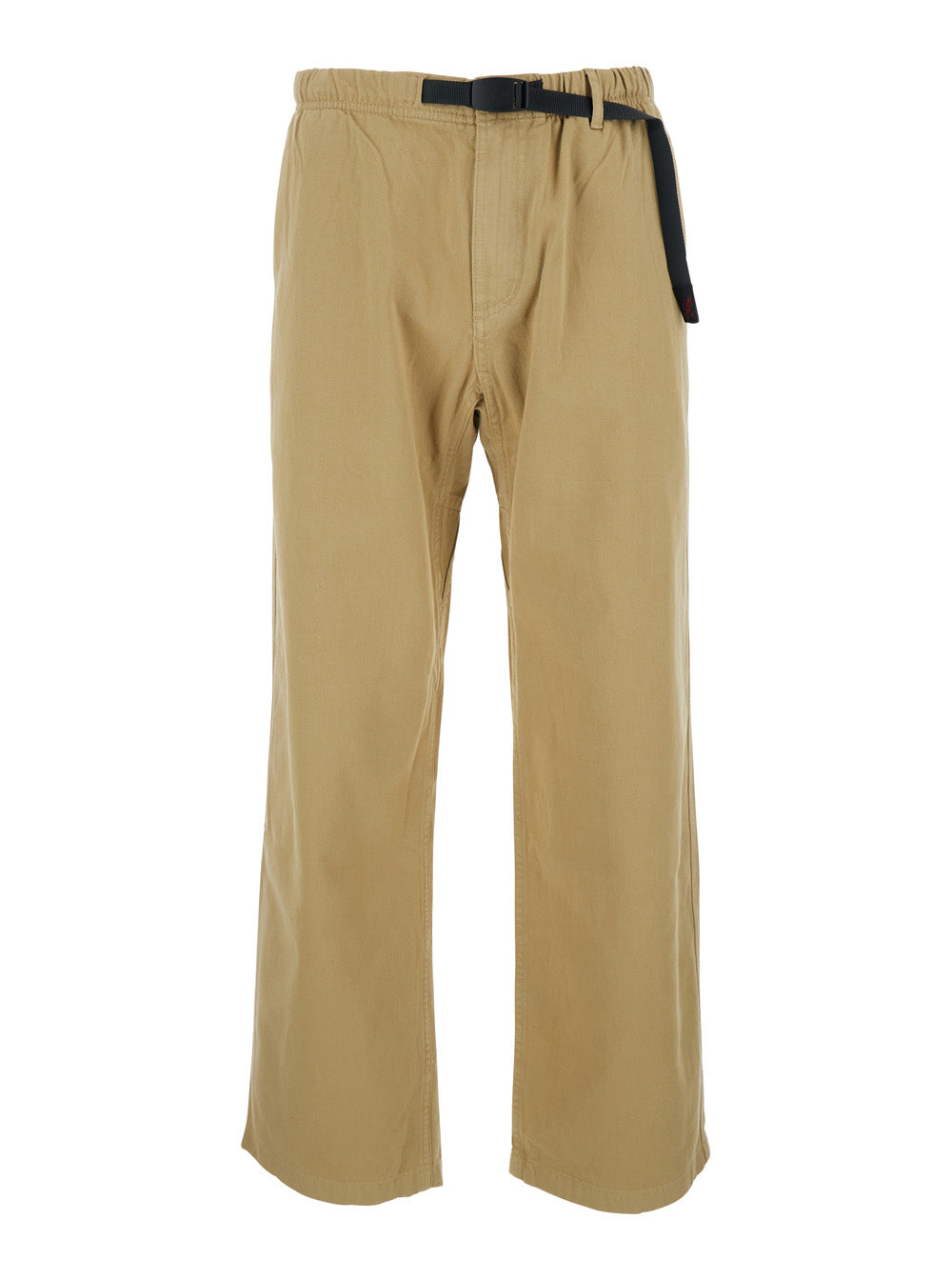Gramicci Relaxed-Fit Cotton Trousers — Beige by Gramicci