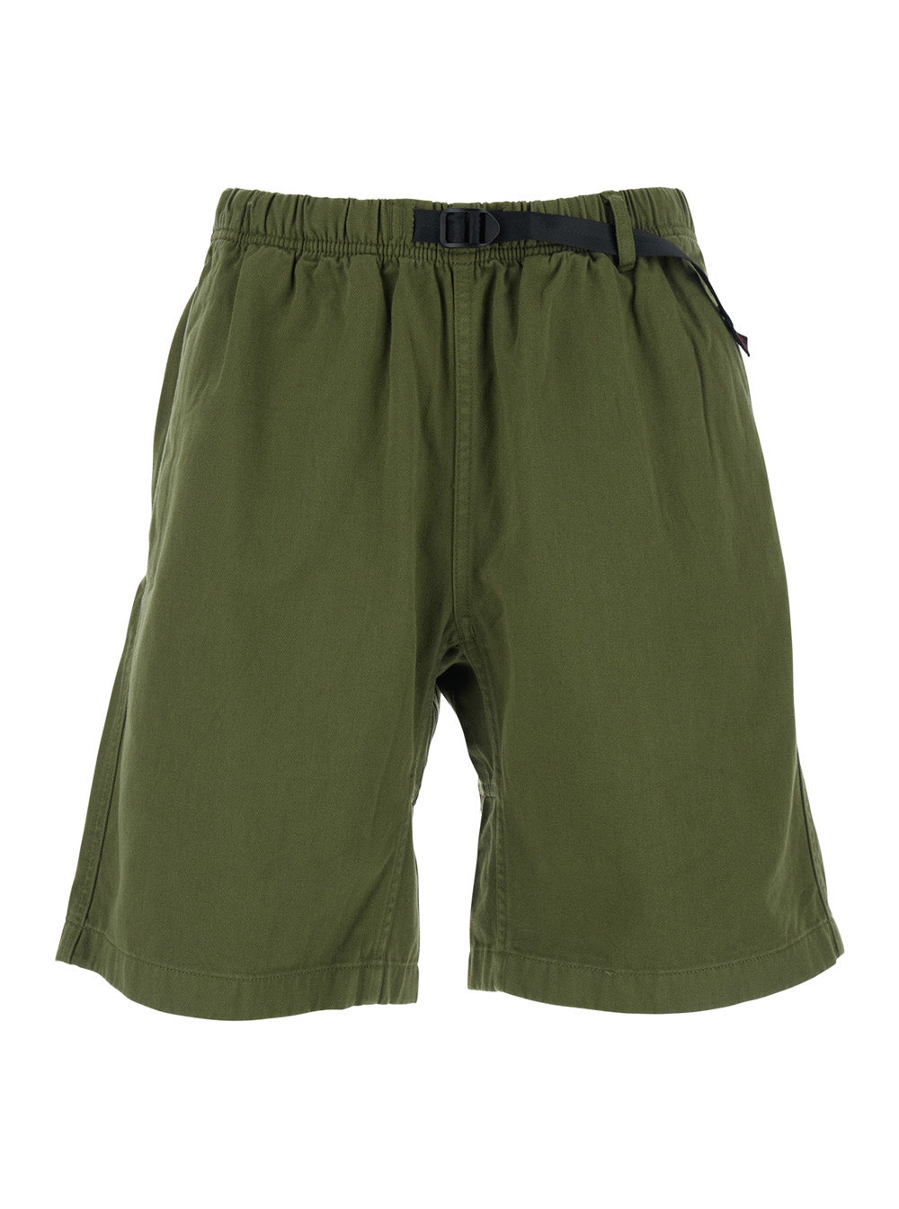 Gramicci Cotton Relaxed-Fit Bermuda Shorts — Green by Gramicci