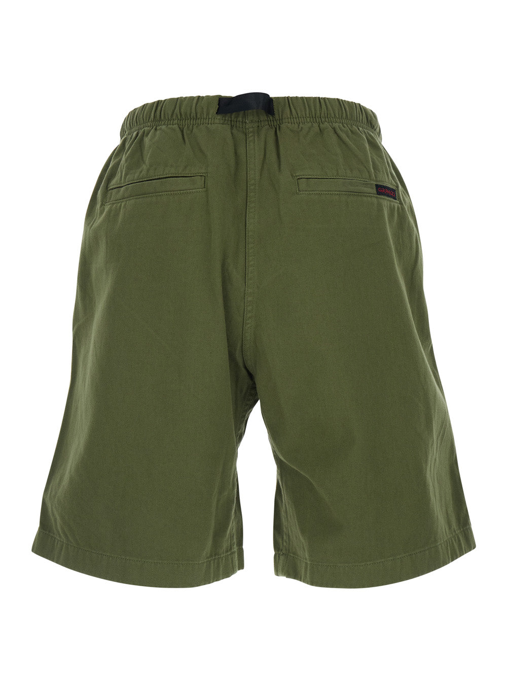 Gramicci Cotton Relaxed-Fit Bermuda Shorts — Green, view 2