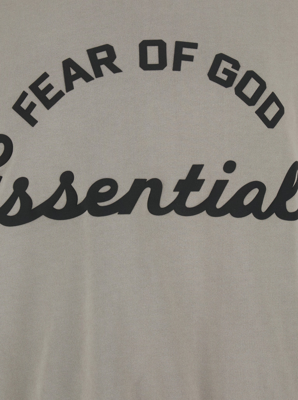 Fear Of God Logo-Print Crewneck Sweatshirt — Gray, view 3