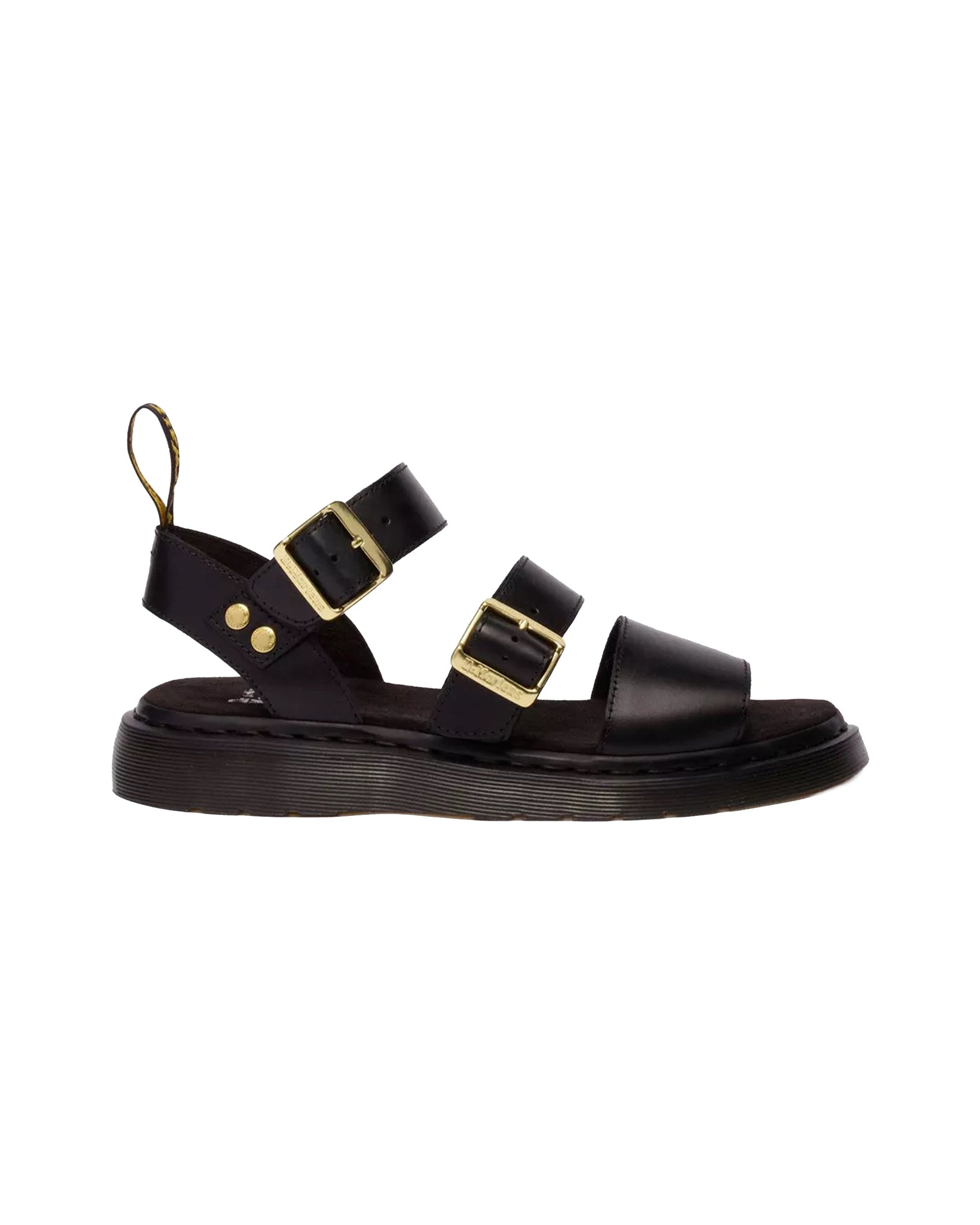 Dr. Martens Gryphon Strap Sandal — Black by Dr Martens
