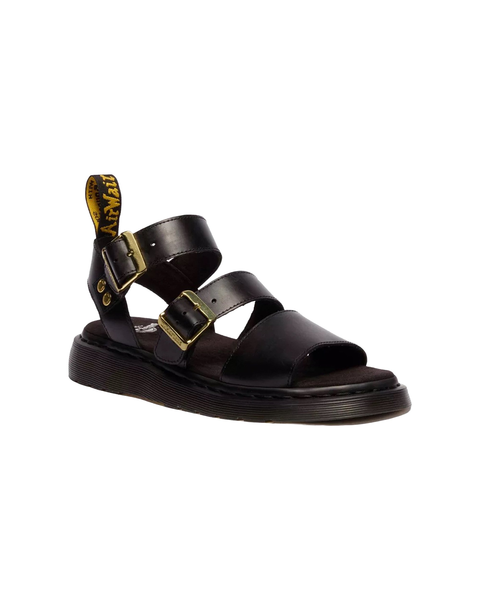 Dr. Martens Gryphon Strap Sandal — Black, view 2