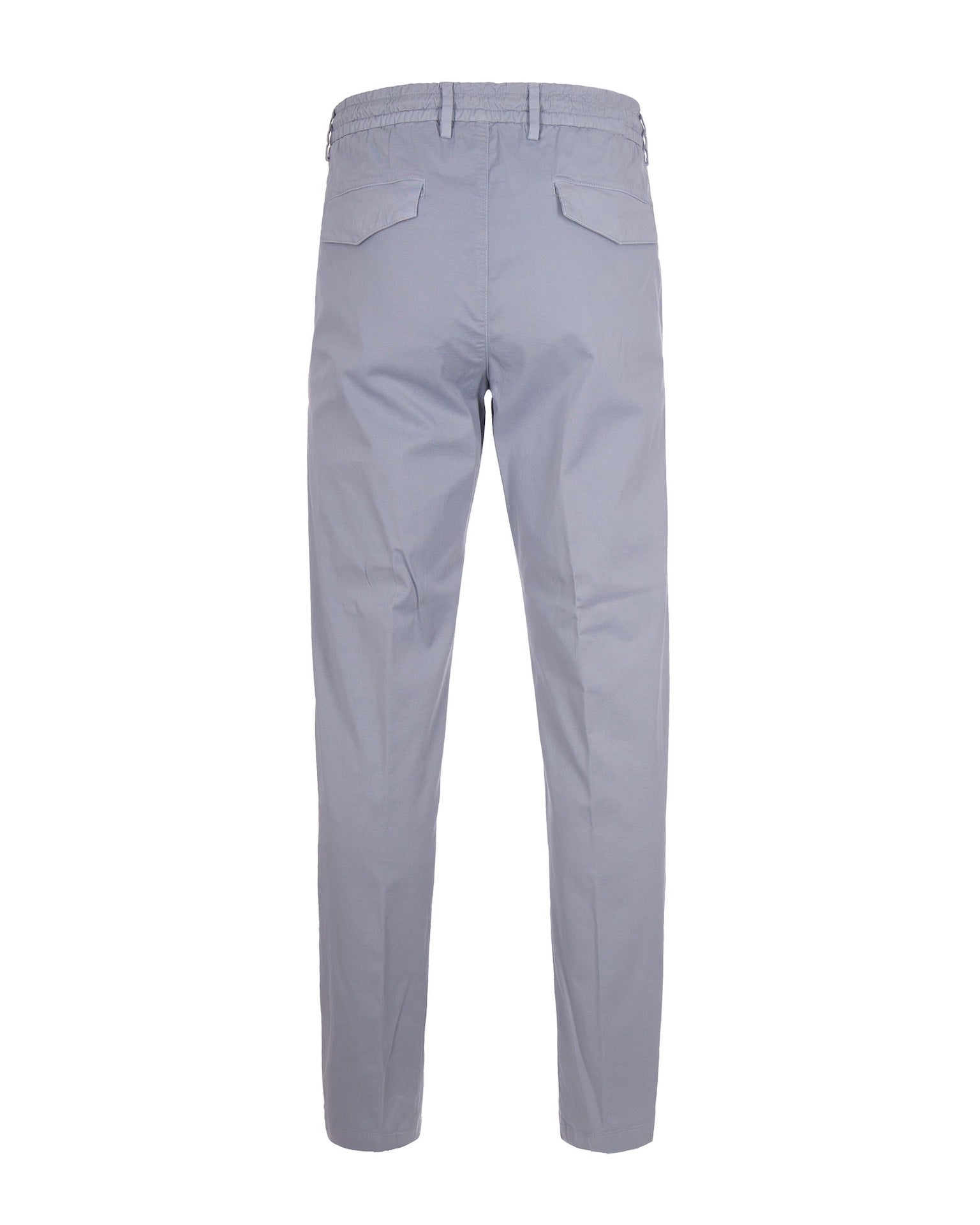 Eleventy Drawstring Cotton Joggers — Gray, view 2