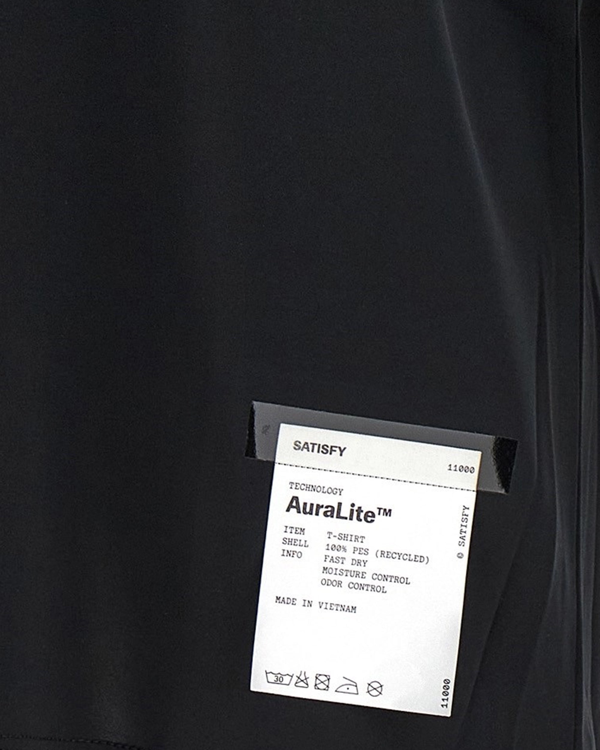 Satisfy AuraLite T-Shirt — Black, view 3