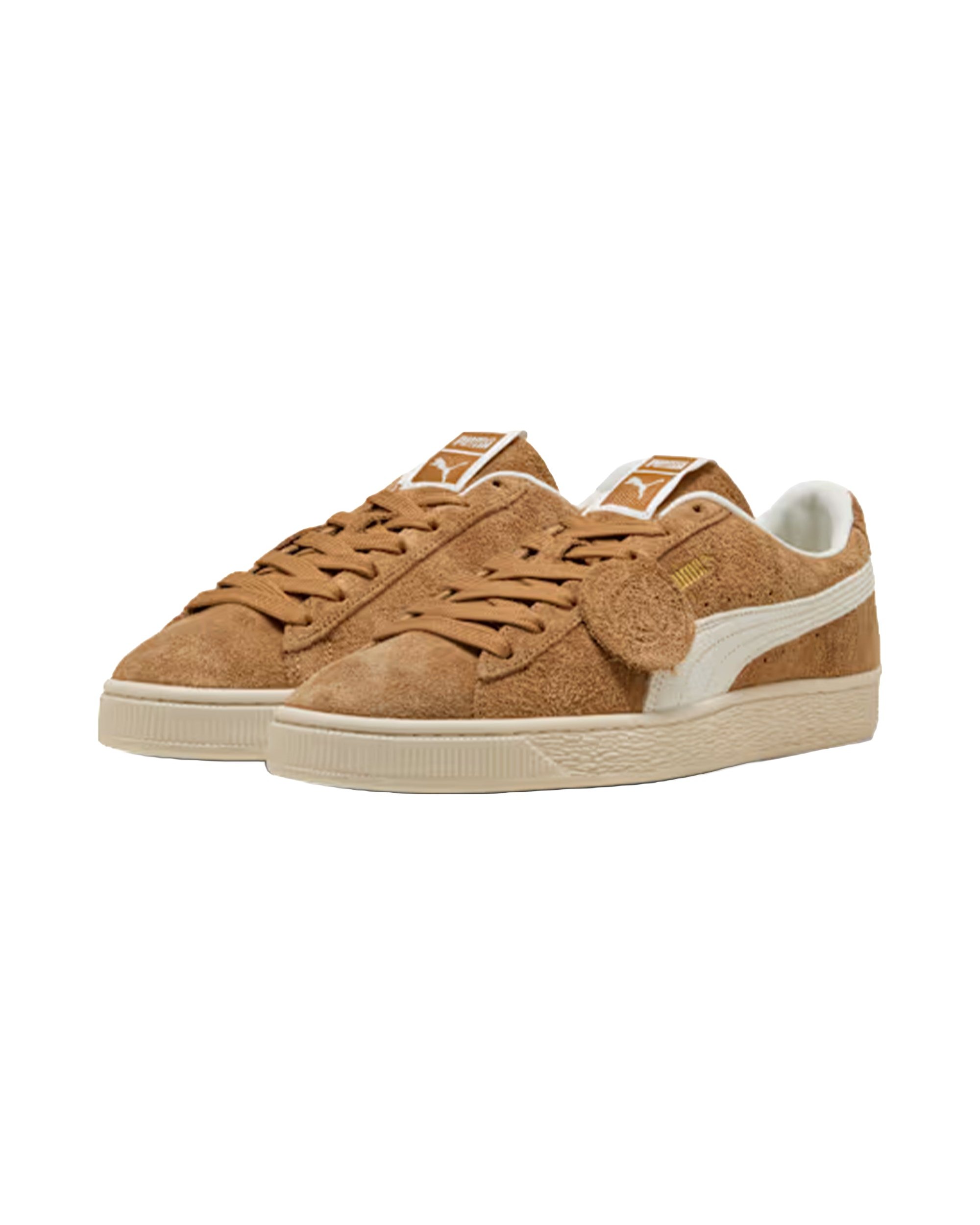 Puma Suede Low-Top Sneaker — Brown, view 3