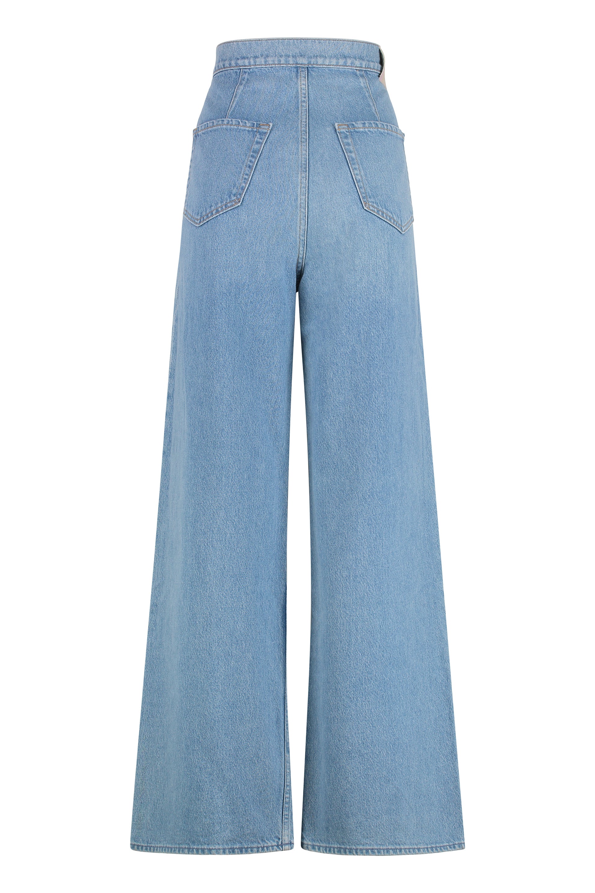 Mother SNACKS Jeans — Blue, view 2