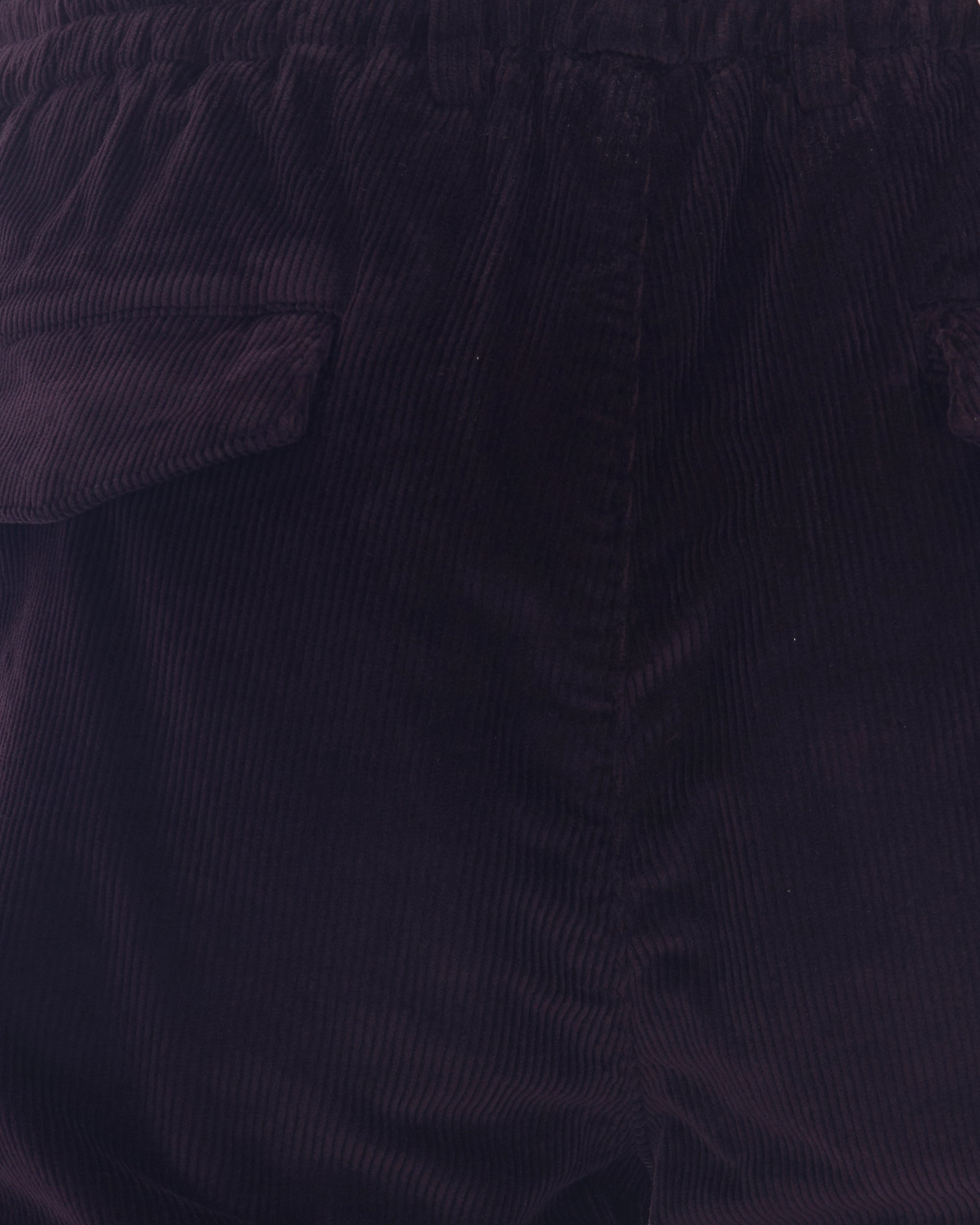Eleventy Ribbed Corduroy Joggers — Burgundy, view 3