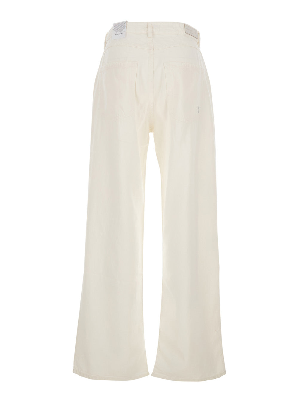 Icon Denim Bea Jeans — White, view 2