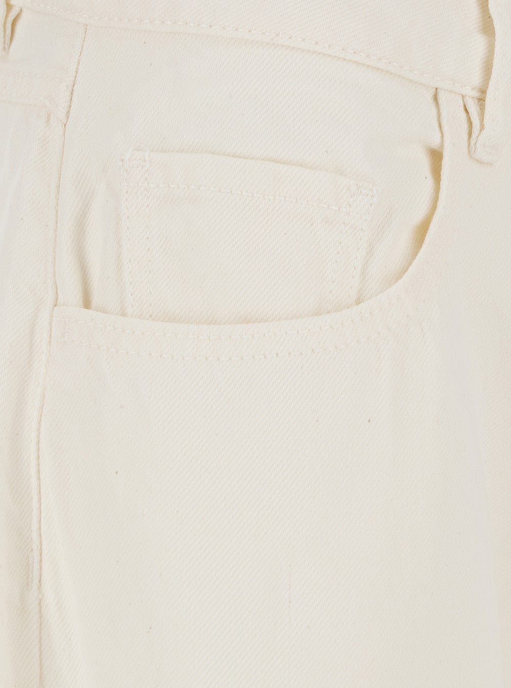 Icon Denim Bea Jeans — White, view 3