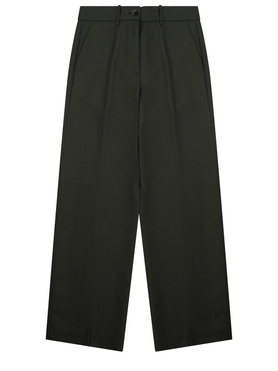 Nine In The Morning Fiamma Trousers — Green by Nine In The Morning