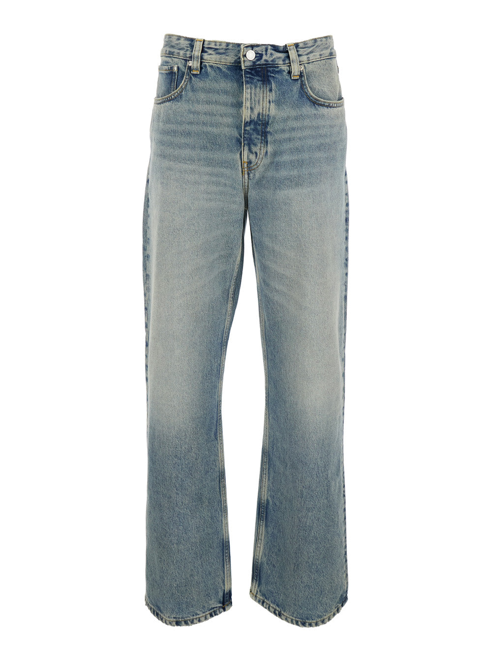 Won Hundred Organic Cotton Five-Pocket Jeans — Blue by Won Hundred