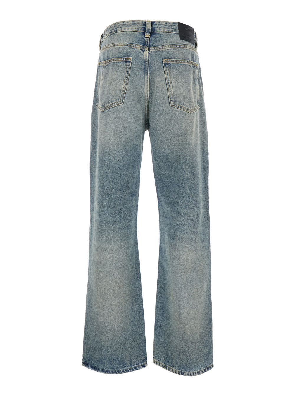 Won Hundred Organic Cotton Five-Pocket Jeans — Blue, view 2