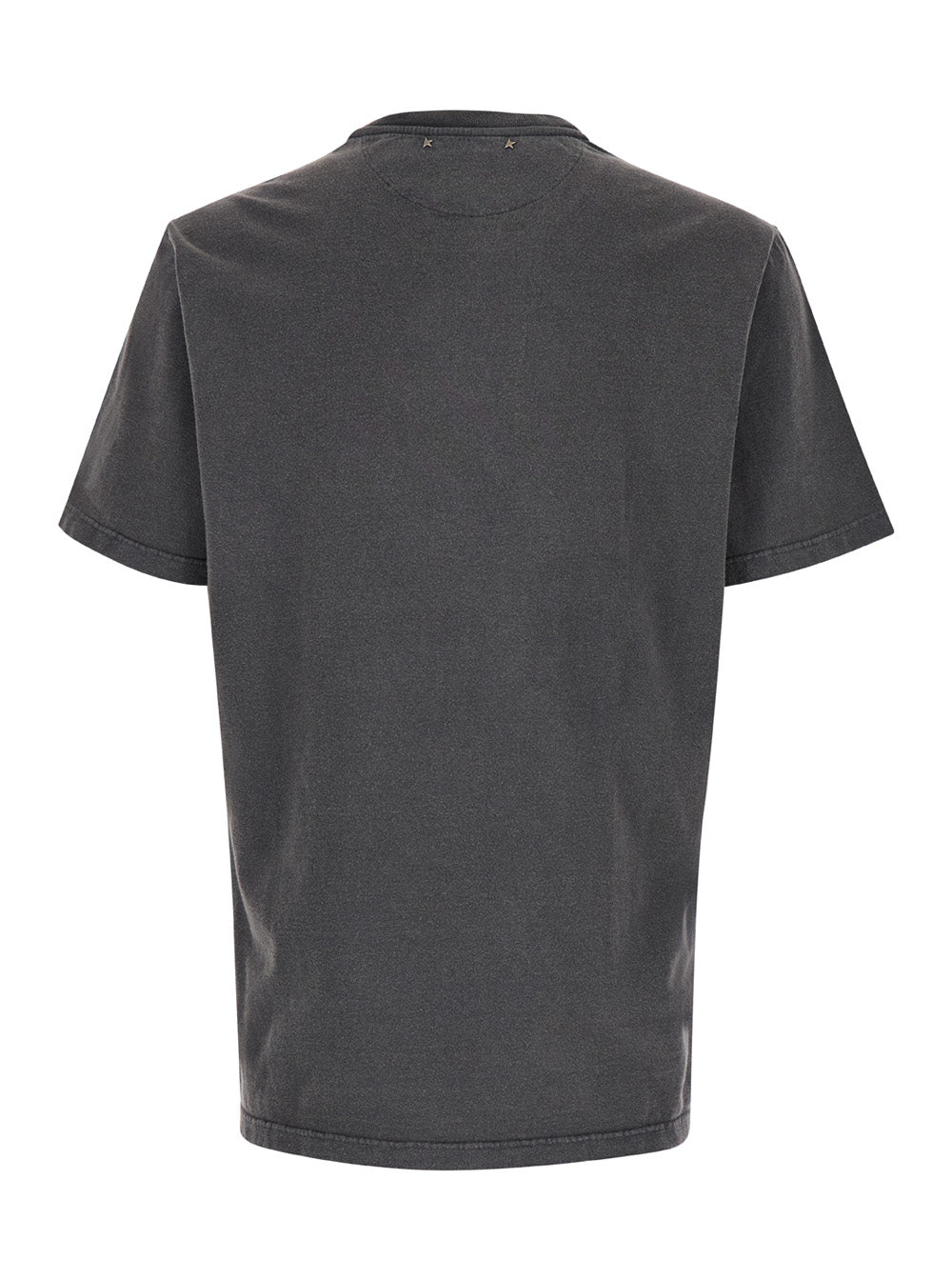 Golden Goose Logo-Embellished Cotton T-Shirt — Gray by Golden Goose