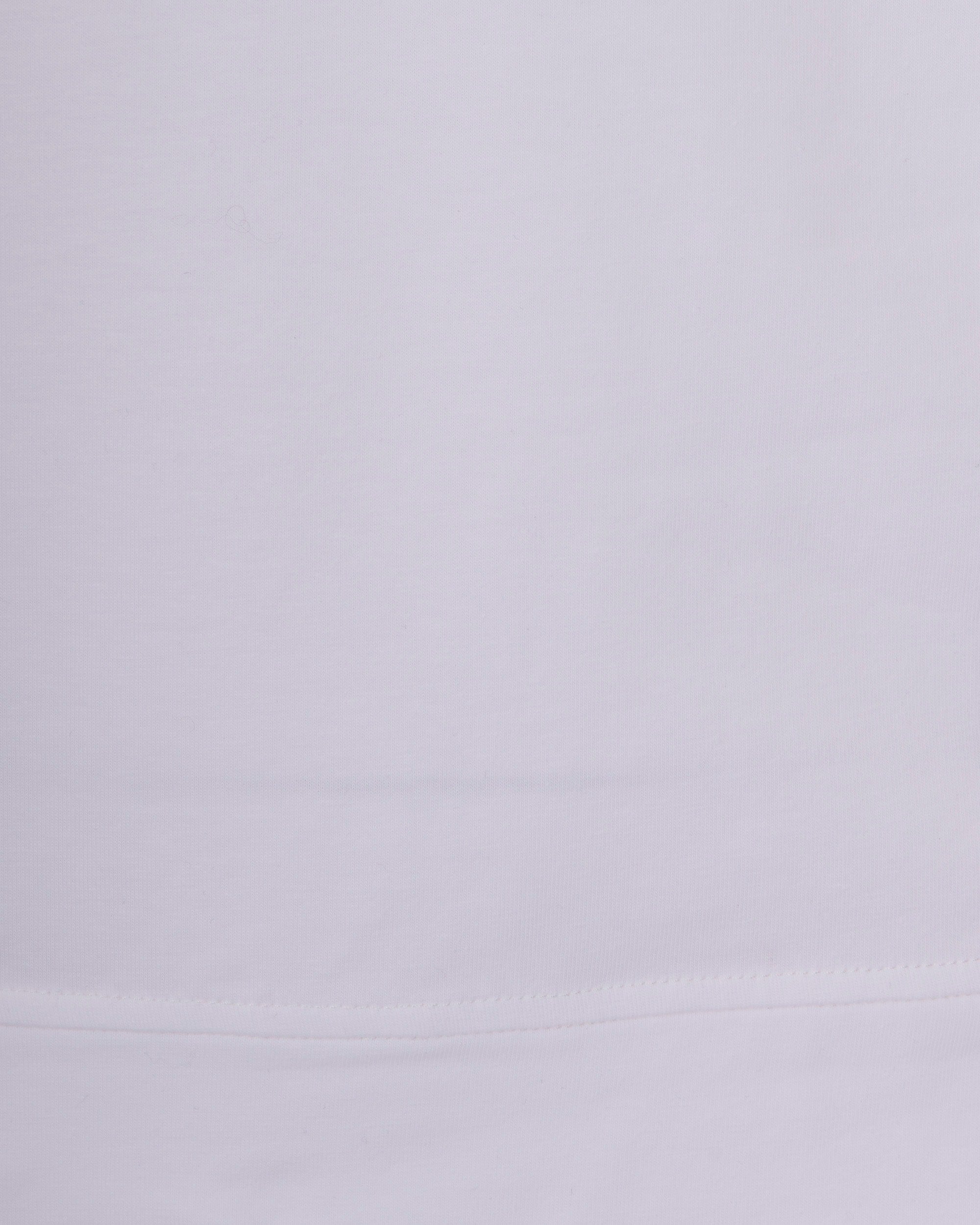 Paolo Pecora Stretch Cotton T-Shirt — White, view 3