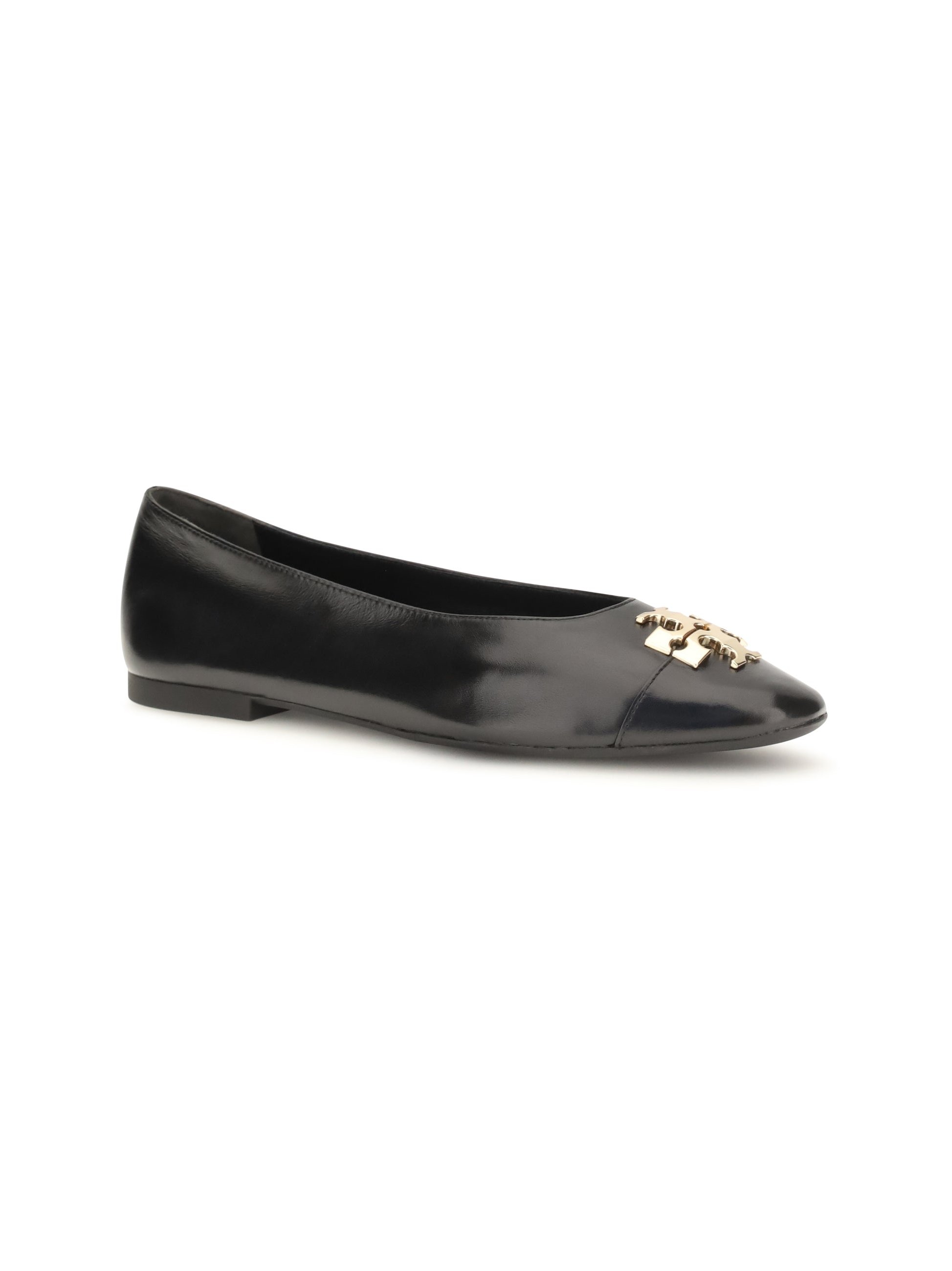 Tory Burch Charlie Ballerina Flat — Black, view 2